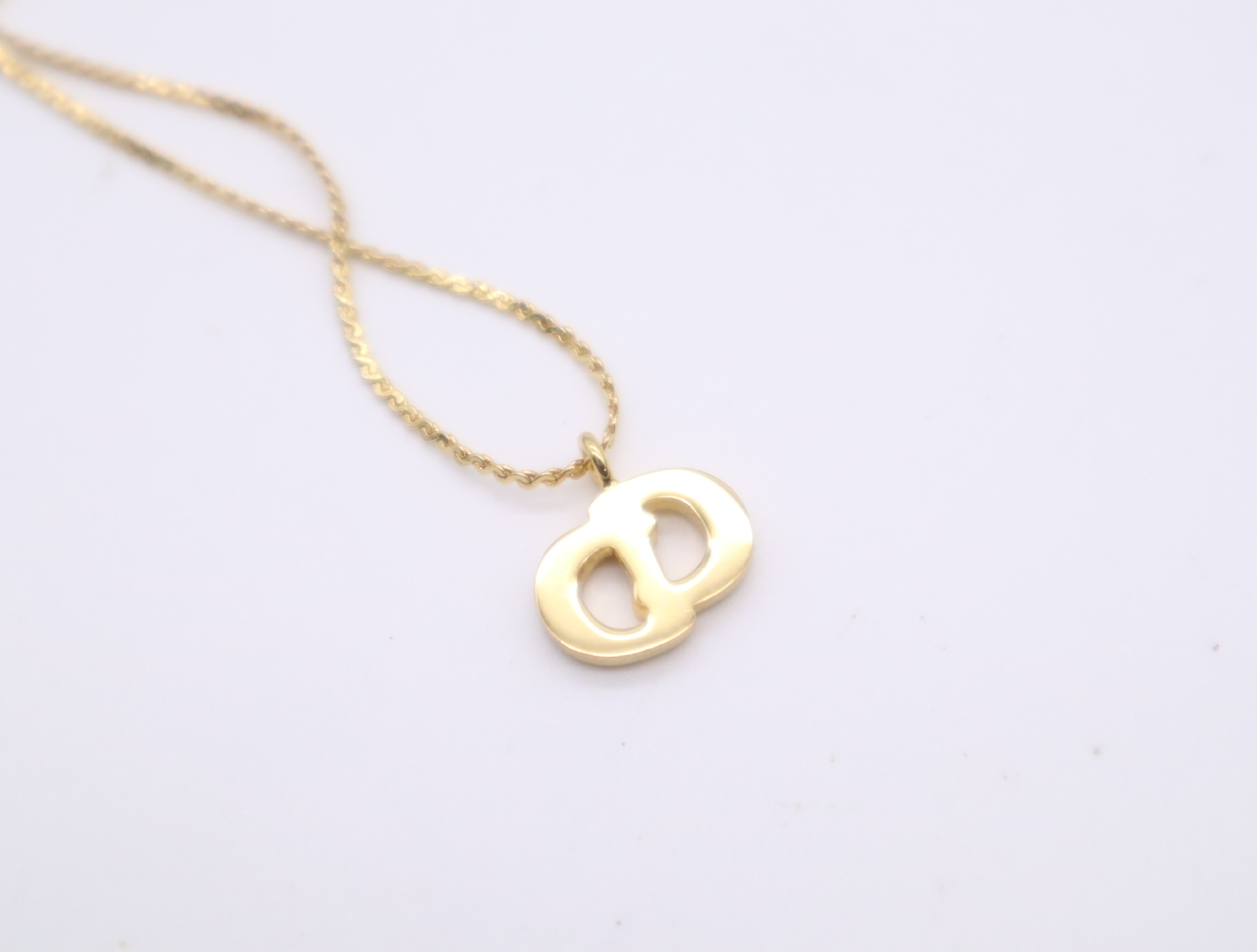 GPCD logo rhinestone necklace, with box. — view 4