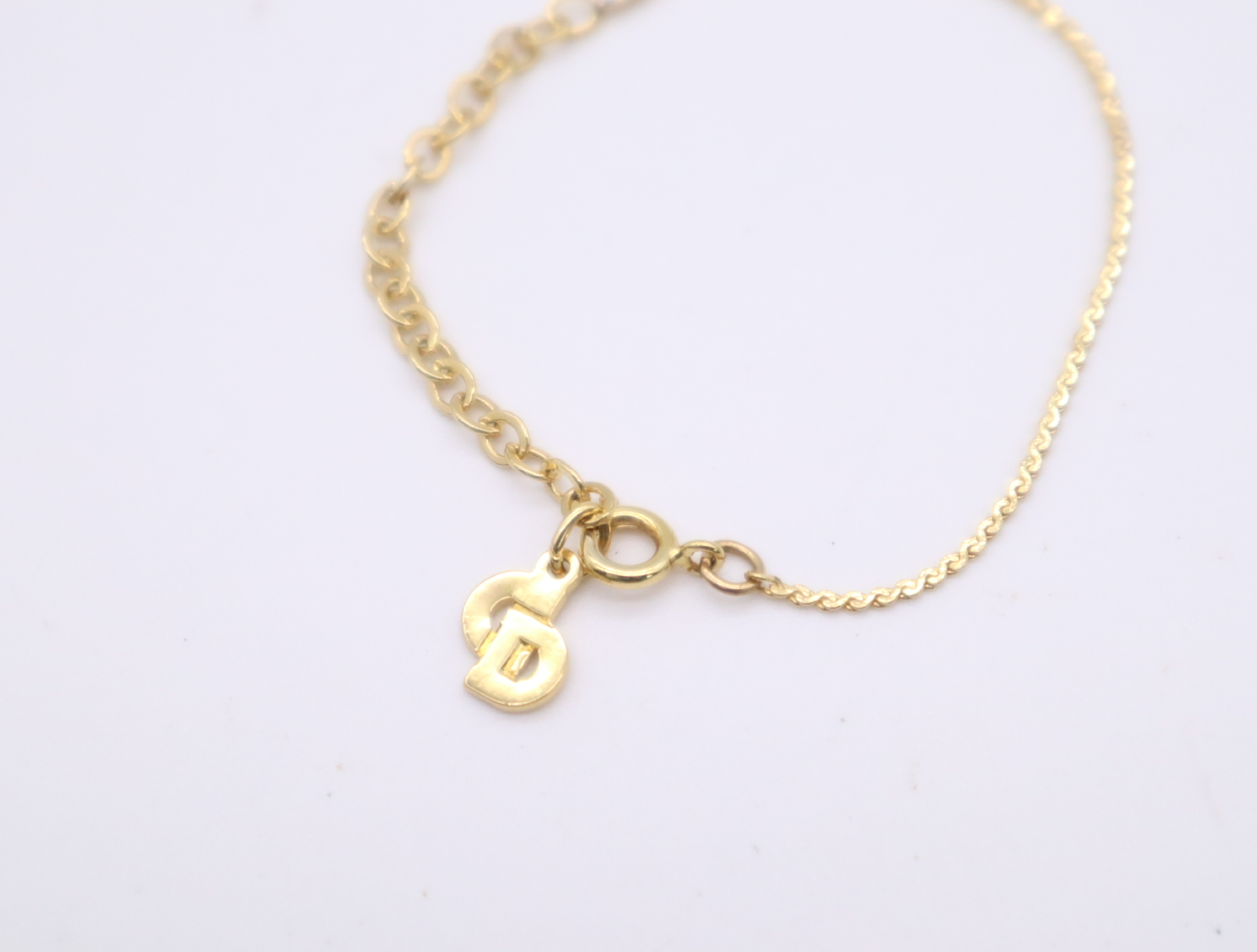 GPCD logo rhinestone necklace, with box. — view 5