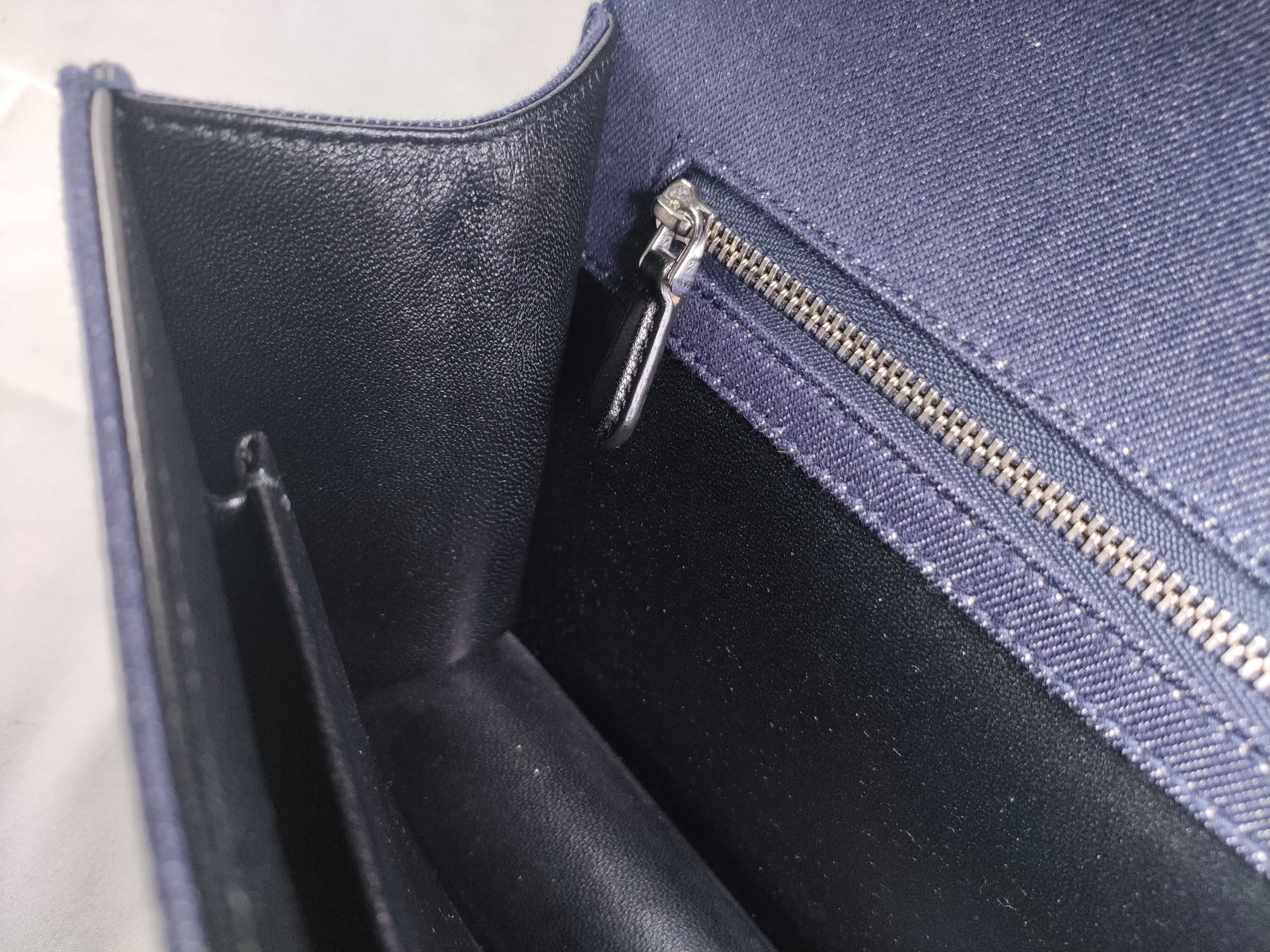 Diorama Denim Shoulder Bag Blue Shoulder Bag — view 12