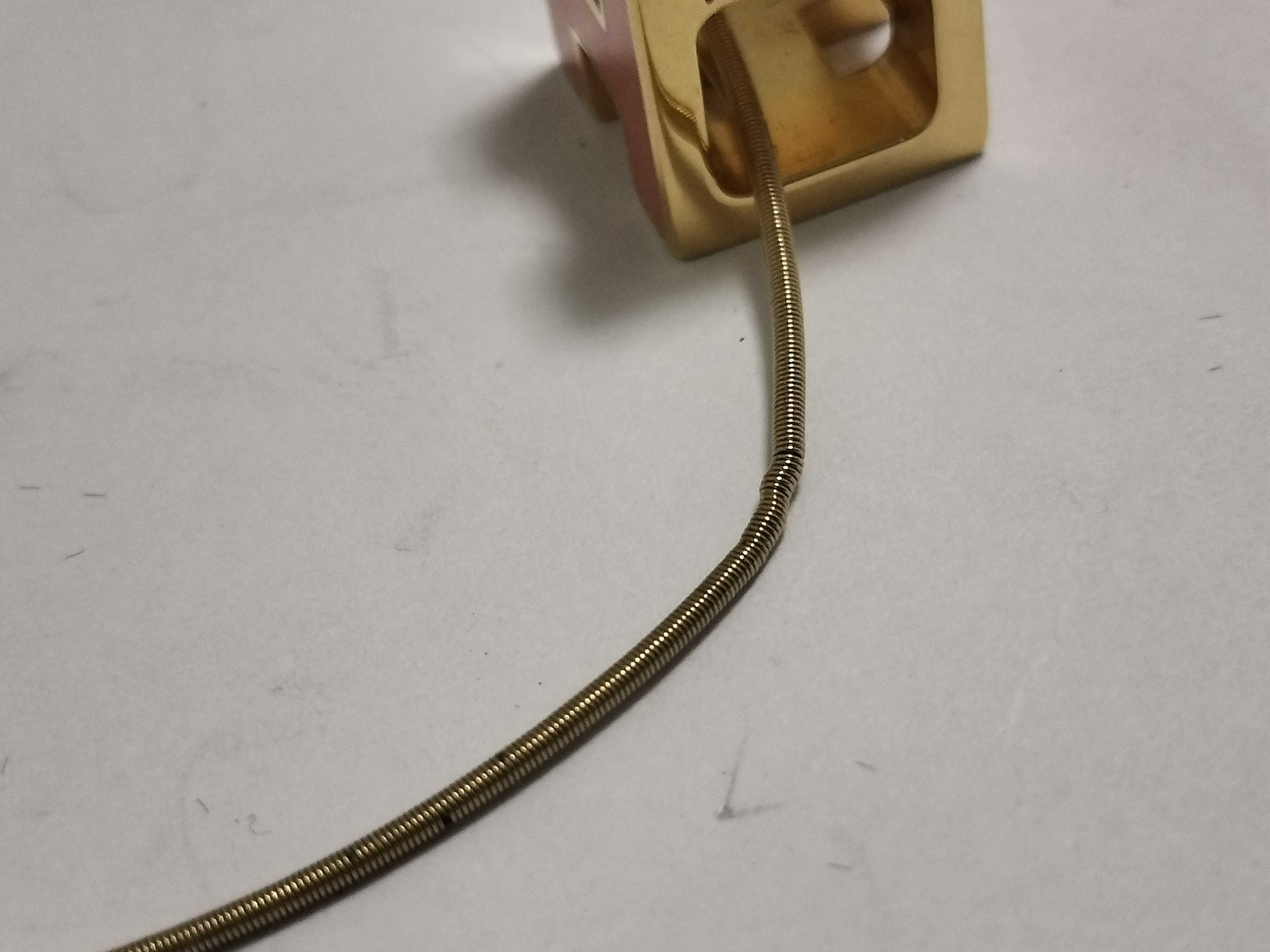 Cage d'H Orange Necklace with Box — view 8