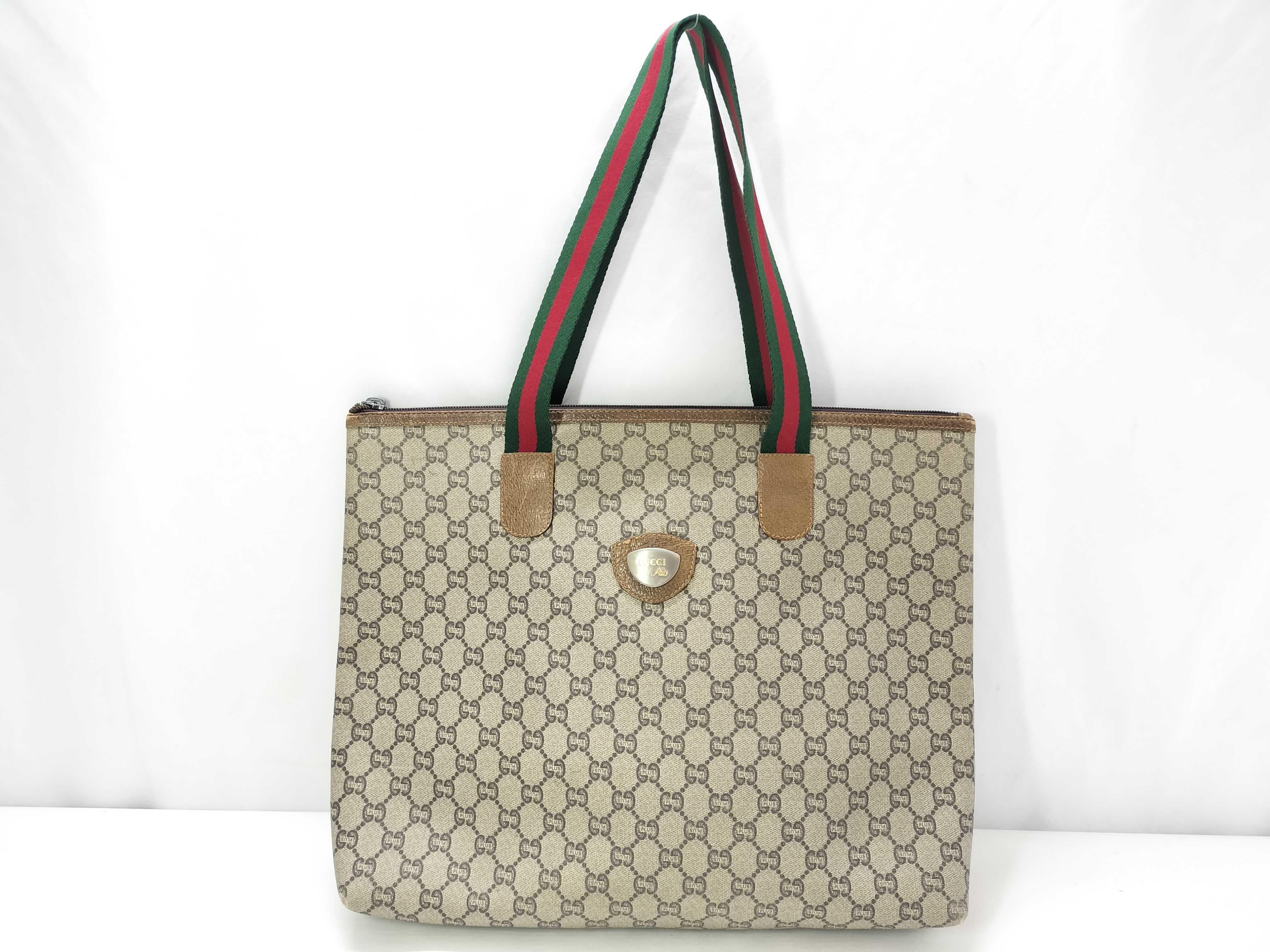 GG Plus Sherry Line Tote Bag