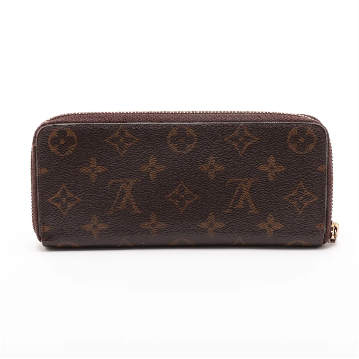 Monogram Portefeuille Clemence M60742 SP2108 Fuchsia Round Zip Wallet — view 2