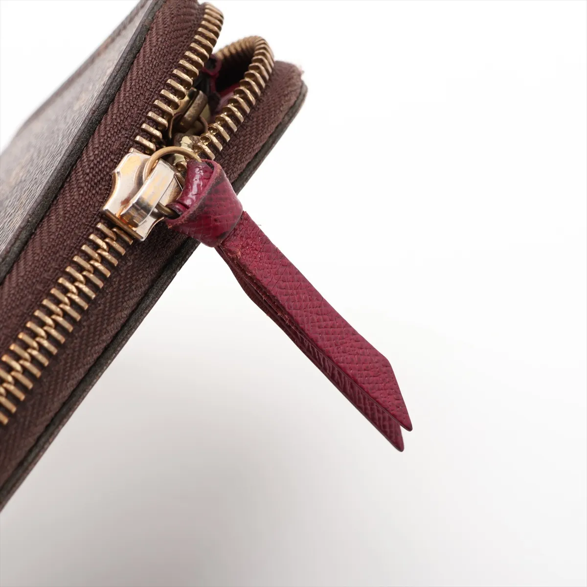 Monogram Portefeuille Clemence M60742 SP2108 Fuchsia Round Zip Wallet — view 11