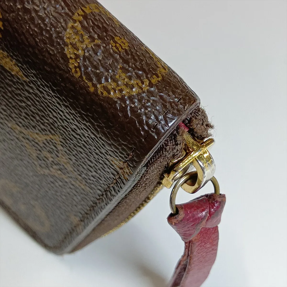 Monogram Portefeuille Clemence M60742 SP2108 Fuchsia Round Zip Wallet — view 13