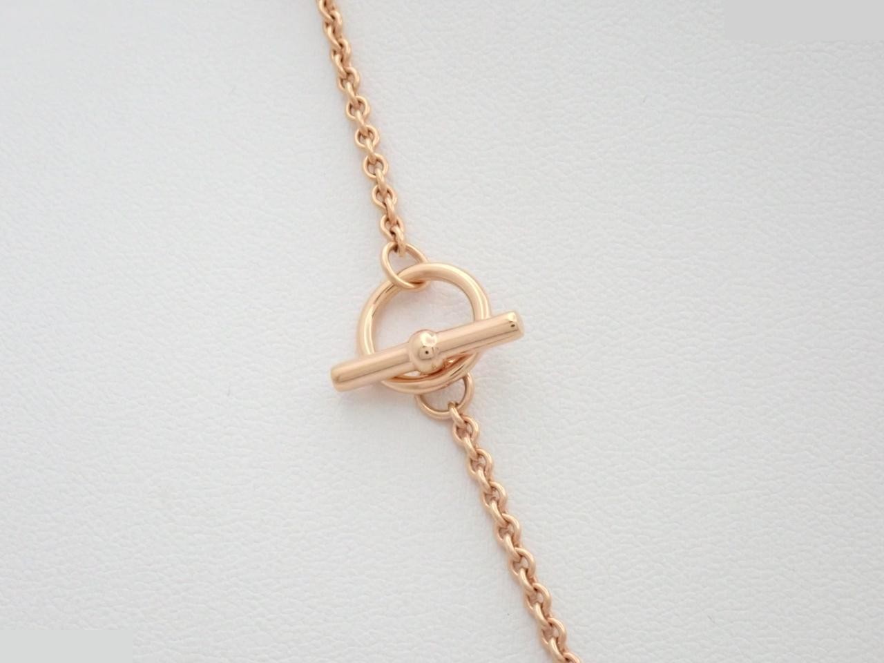 Mini Maillon PM Necklace, Gold Plated, Chain approx. 46cm — view 2
