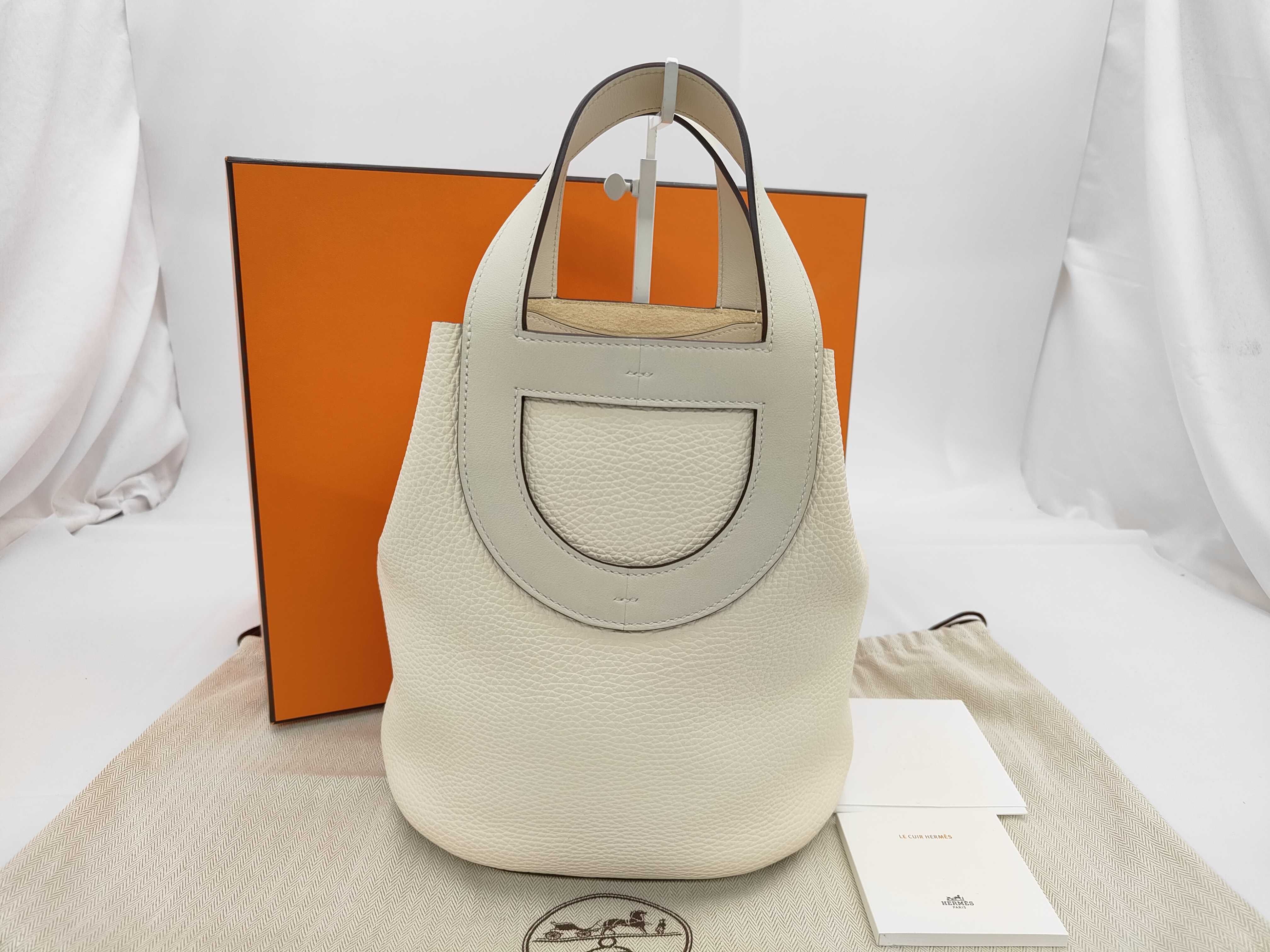 In the Loop 23 Taurillon Clemence Nata Silver Hardware B: 2023 Handbag
