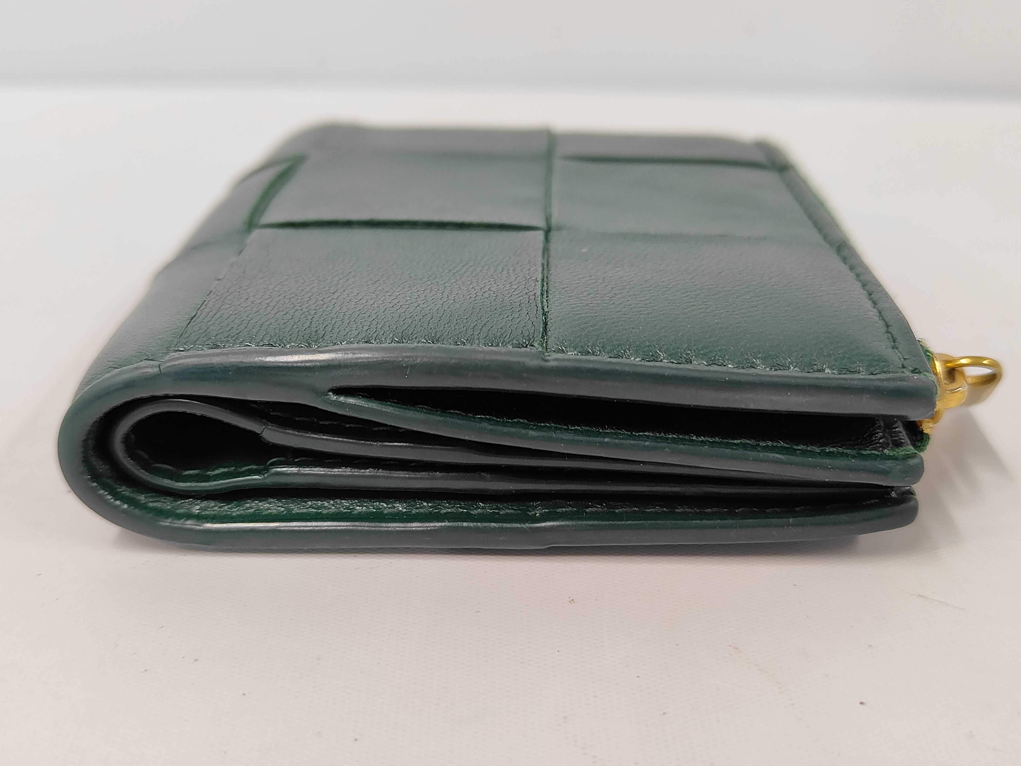 Maxi Intrecciato Leather RFID Wallet — view 5