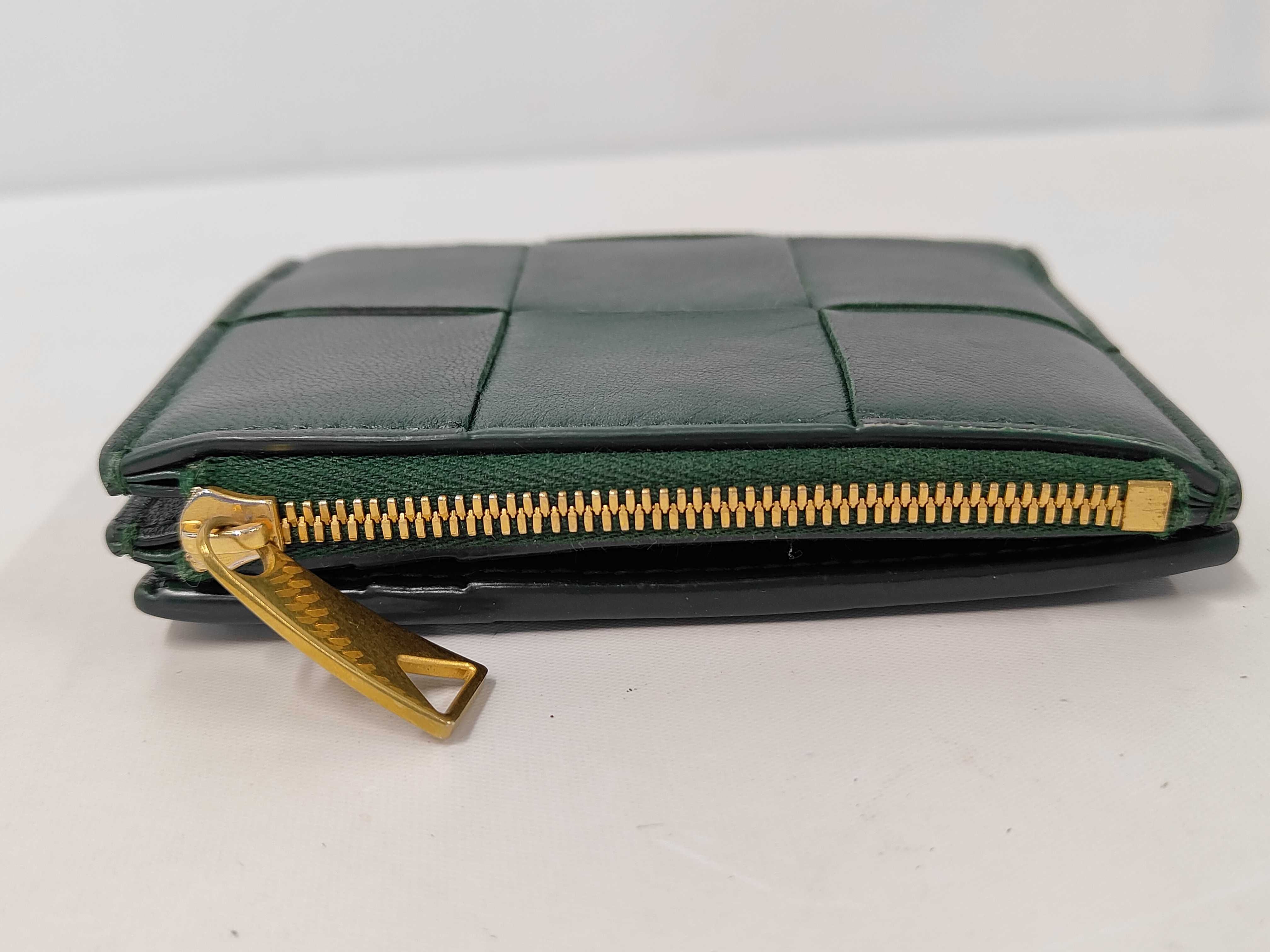 Maxi Intrecciato Leather RFID Wallet — view 6