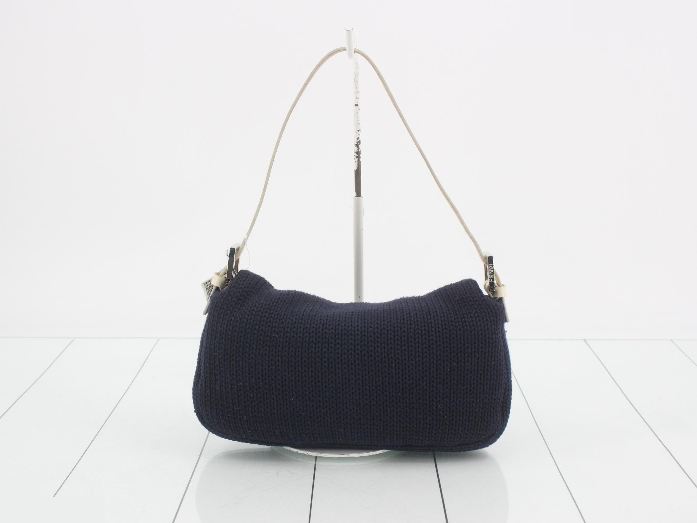 Mamma Baguette Knit One-Shoulder Bag — view 2