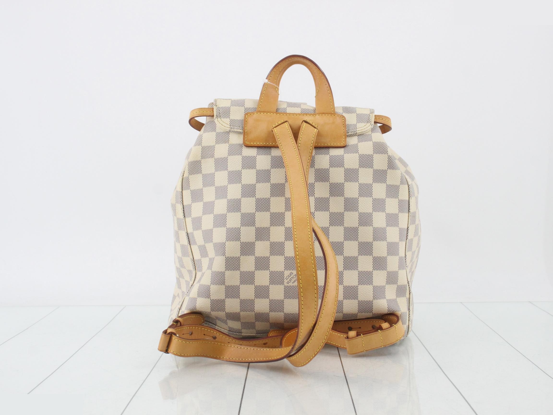 Damier Azur Speron Backpack — view 2