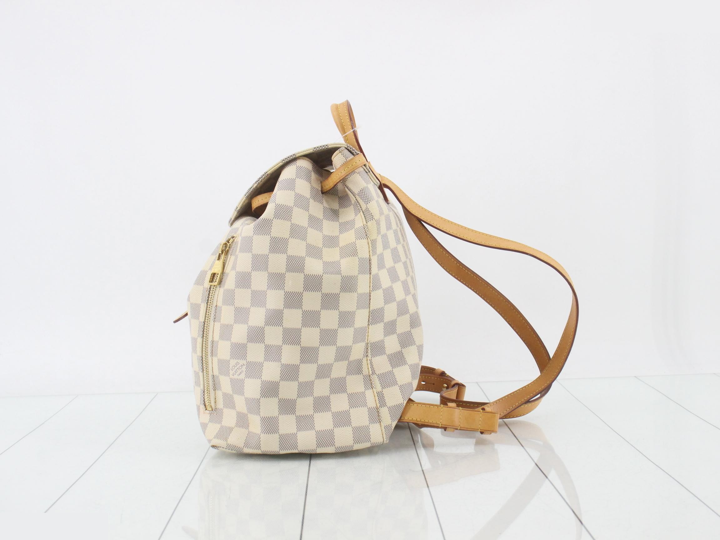 Damier Azur Speron Backpack — view 3