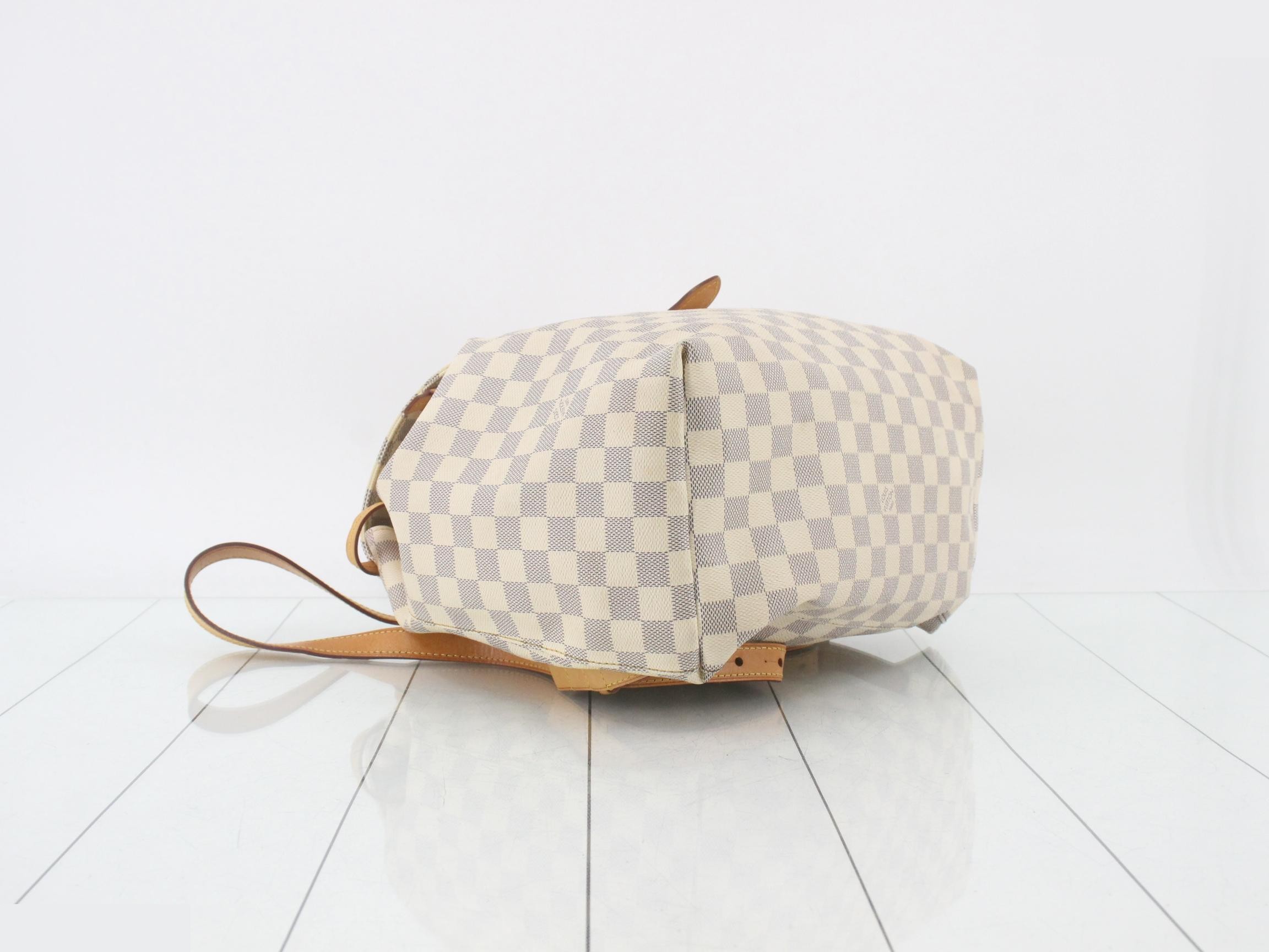 Damier Azur Speron Backpack — view 5