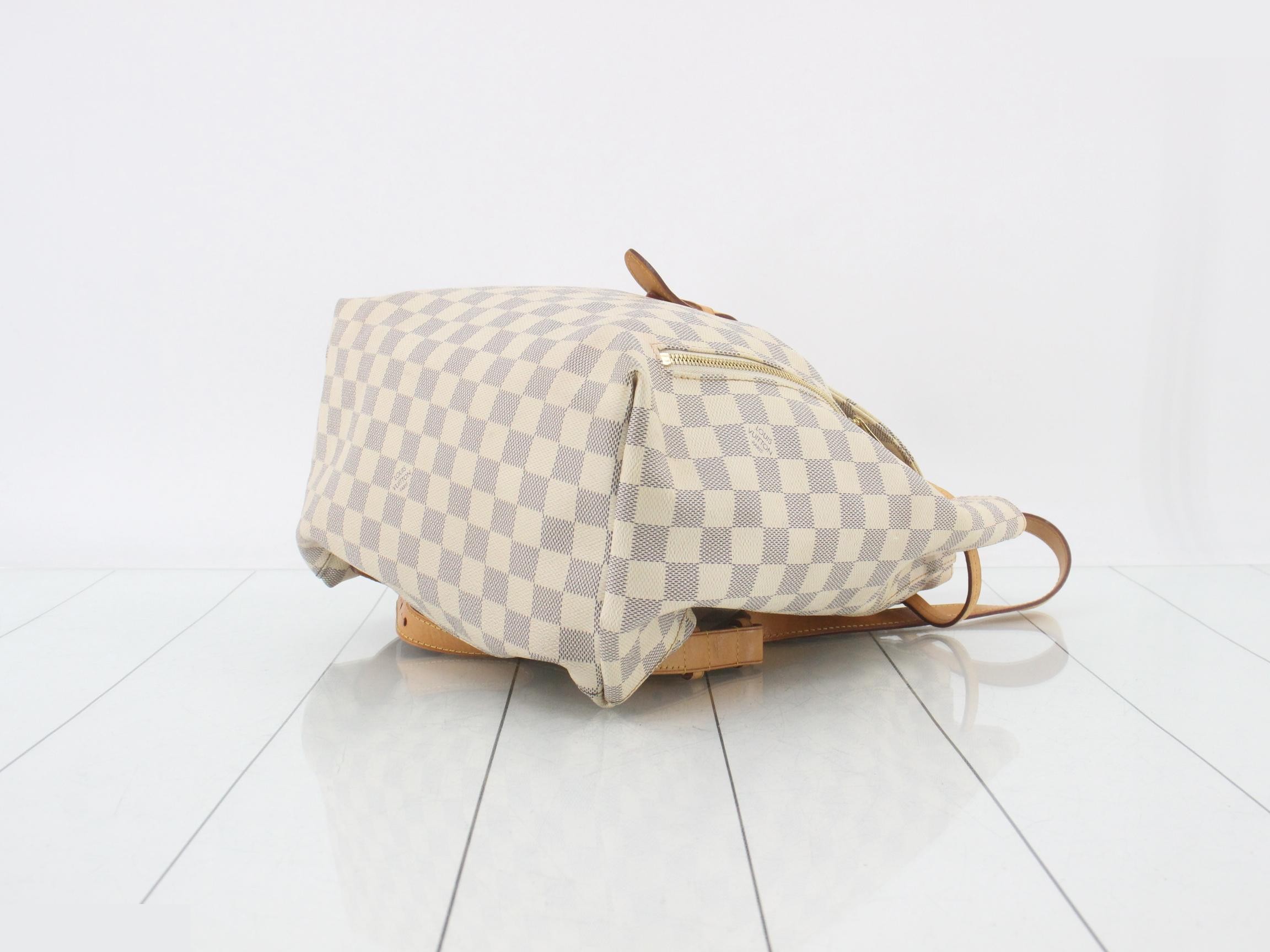 Damier Azur Speron Backpack — view 6