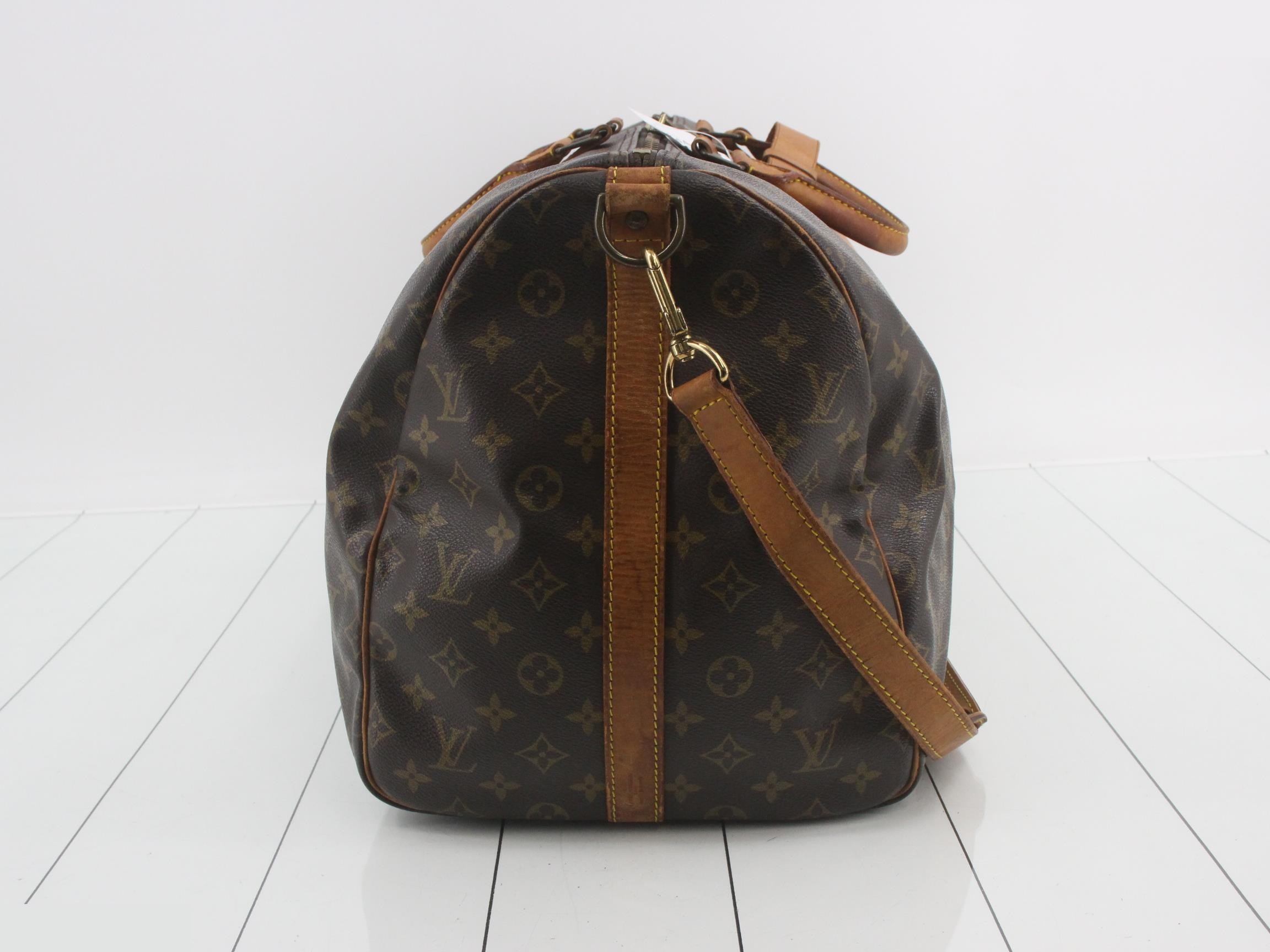 Monogram Boston Bag Keepall Bandoulière 55 — view 4