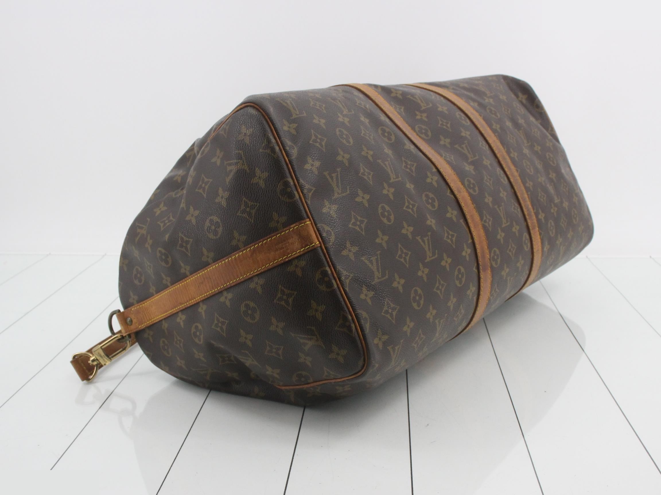 Monogram Boston Bag Keepall Bandoulière 55 — view 5