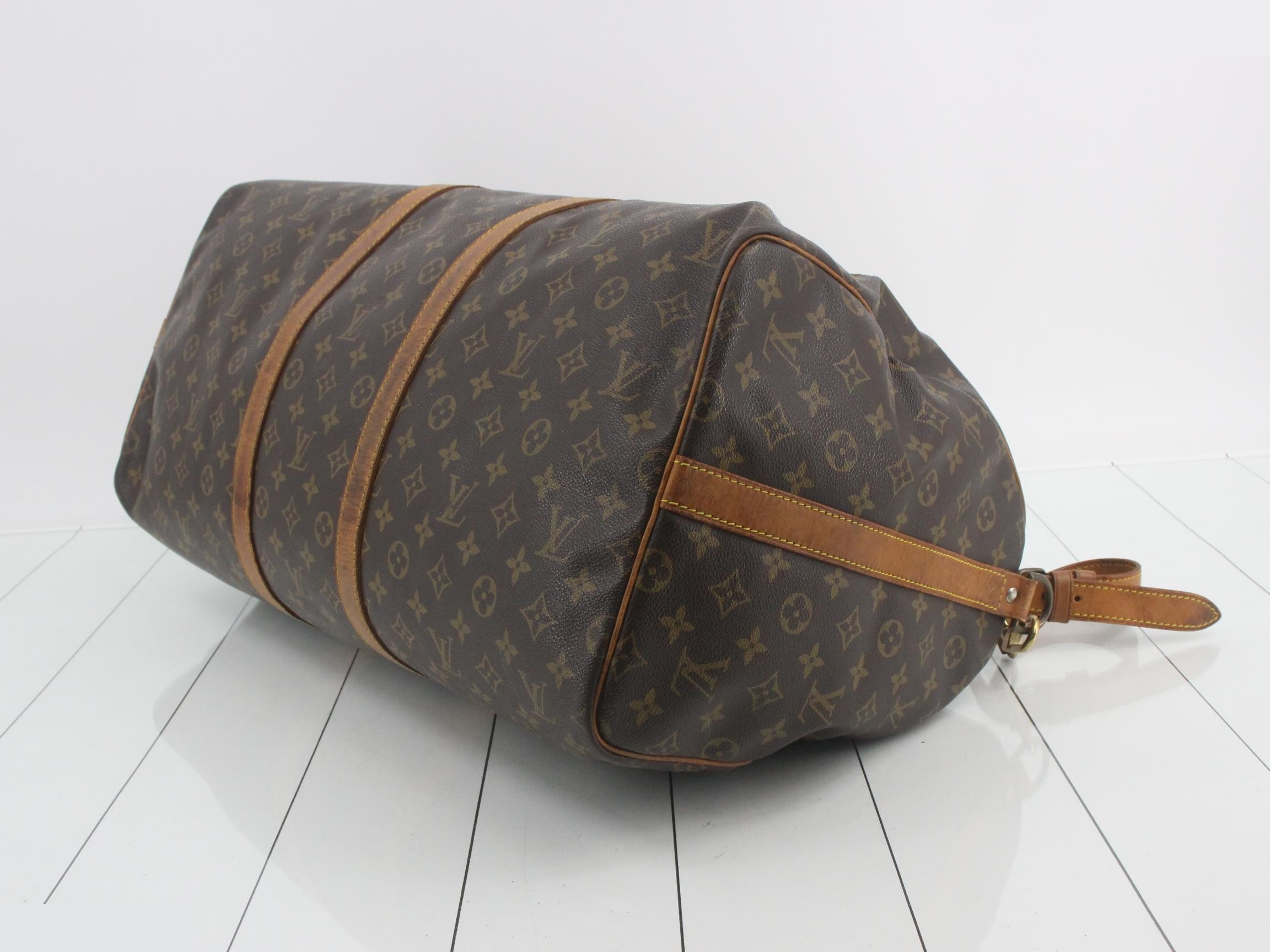 Monogram Boston Bag Keepall Bandoulière 55 — view 6