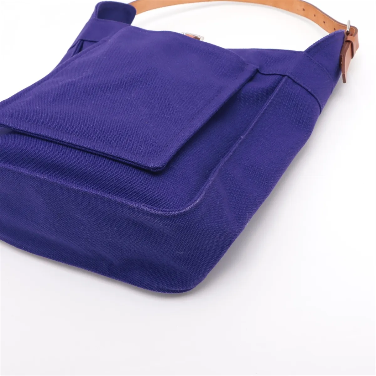Marwari PM Canvas Purple Silver Hardware O:2011 — view 3