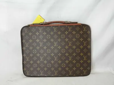 Monogram Pochette Document Poignee Bag