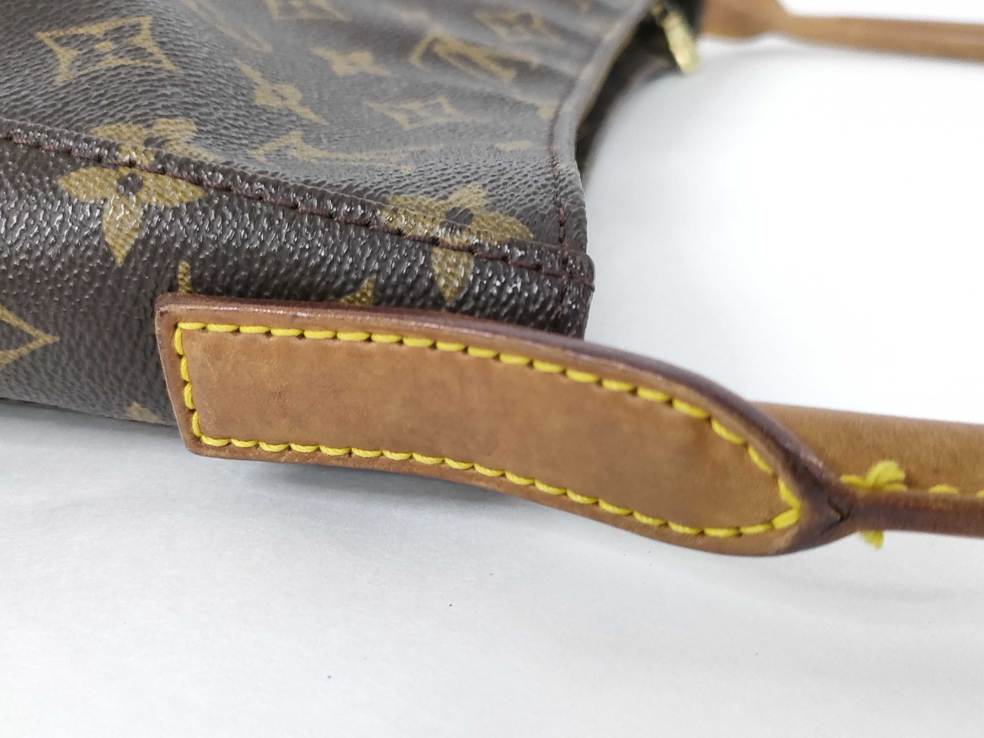 Monogram Louis Vuitton M51145 Looping GM MI1819 Shoulder Bag Monogram Shoulder Bag — view 5