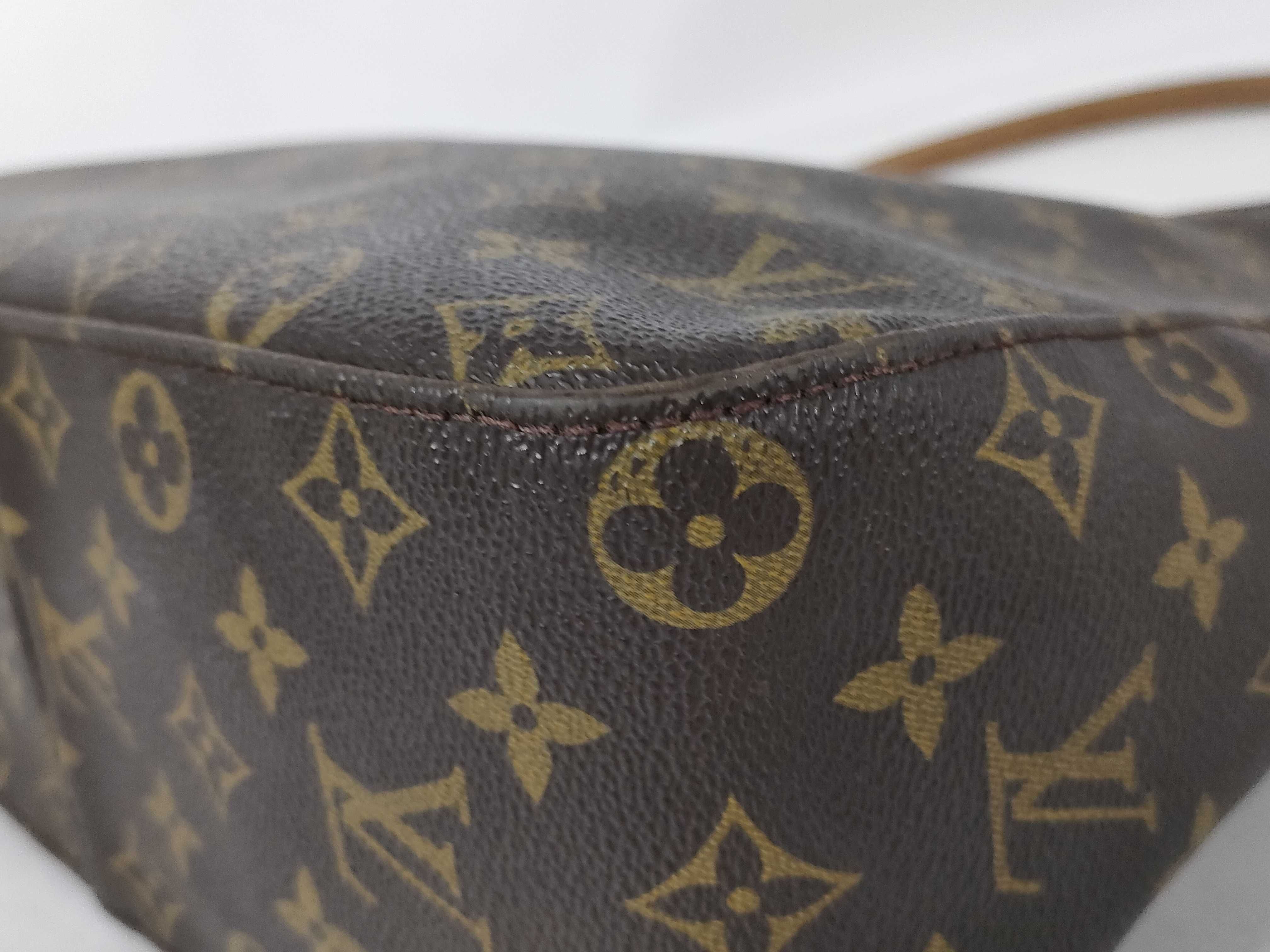 Monogram Louis Vuitton M51145 Looping GM MI1819 Shoulder Bag Monogram Shoulder Bag — view 6