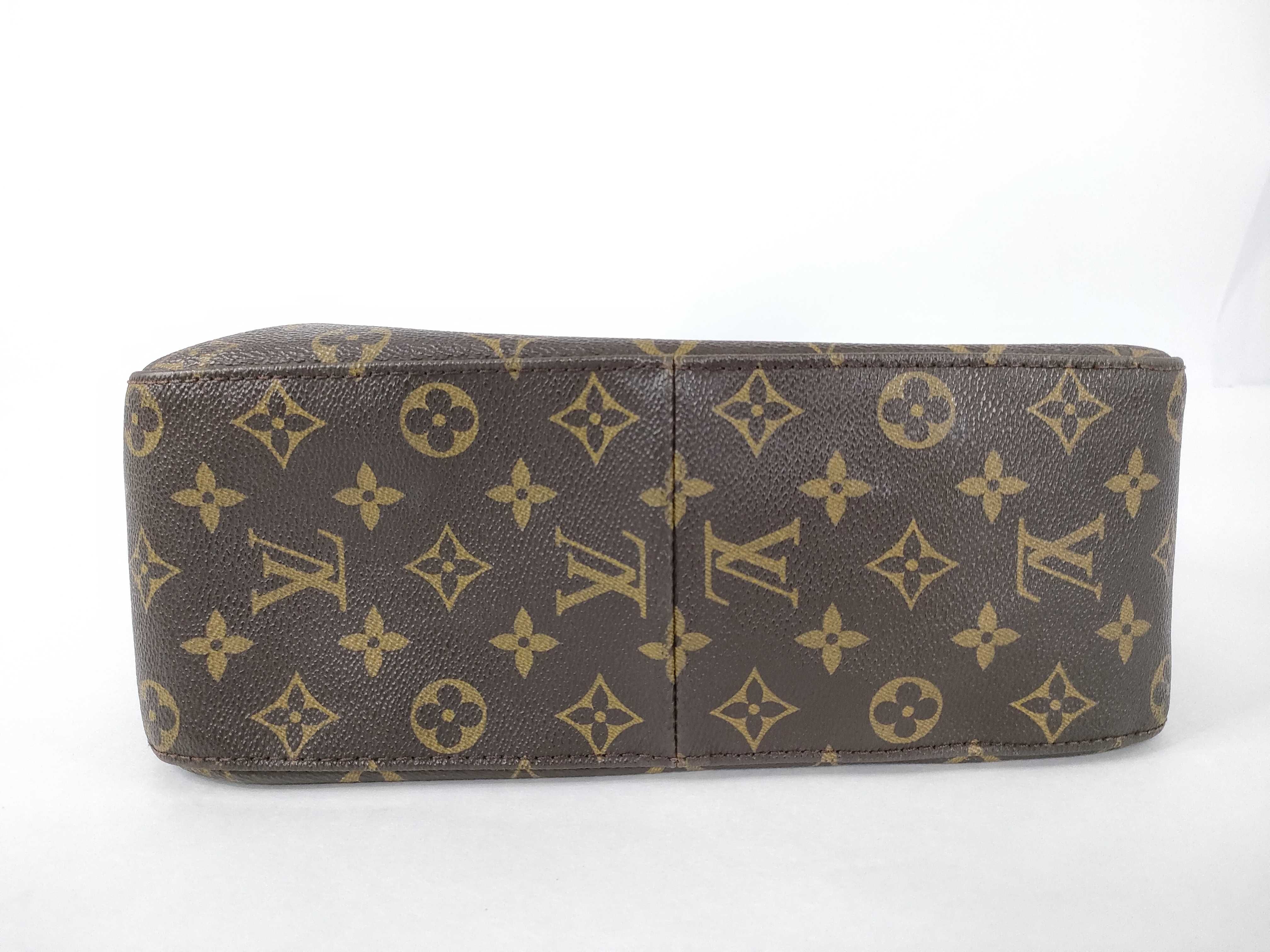 Monogram Louis Vuitton M51145 Looping GM MI1819 Shoulder Bag Monogram Shoulder Bag — view 7