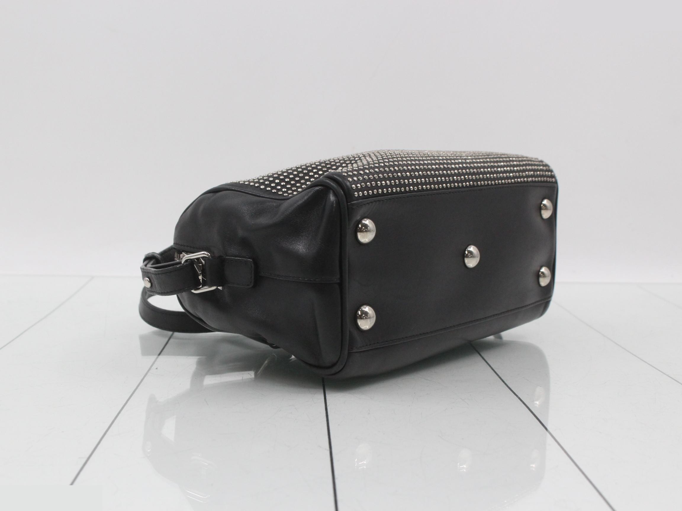 Baby Duffle Studded Shoulder Bag — view 5