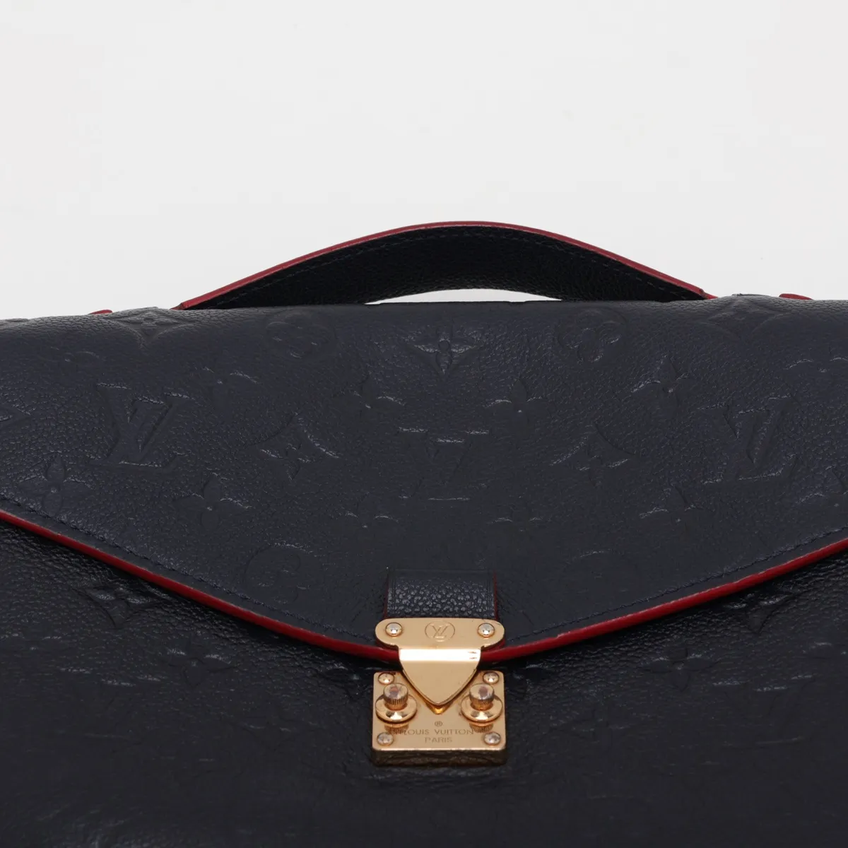 Monogram Empreinte Pochette Métis MM M44071 AR5200 Navy x Red (RFID detected) — view 6