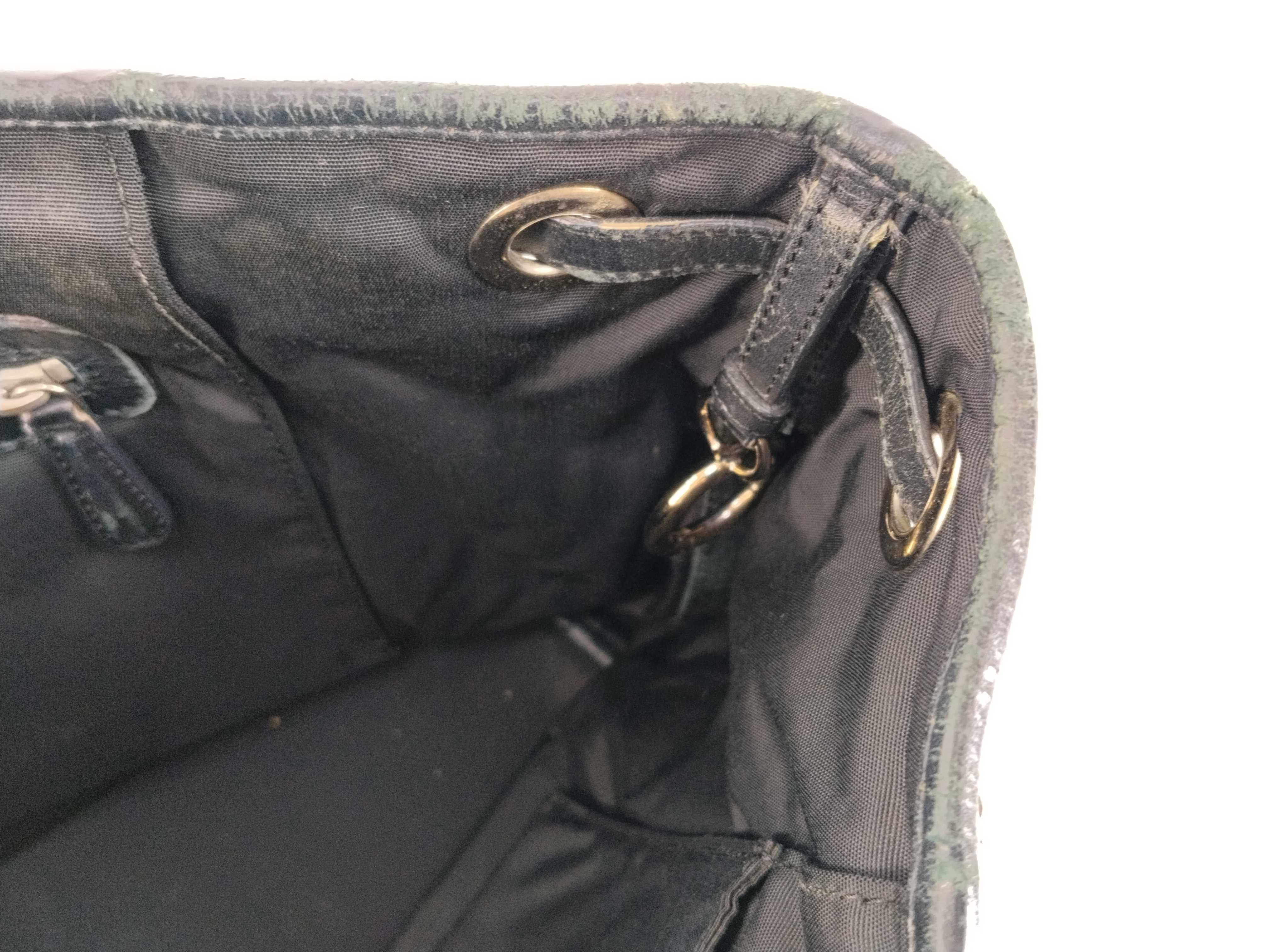 Panarea Cannage Black Tote Bag — view 11