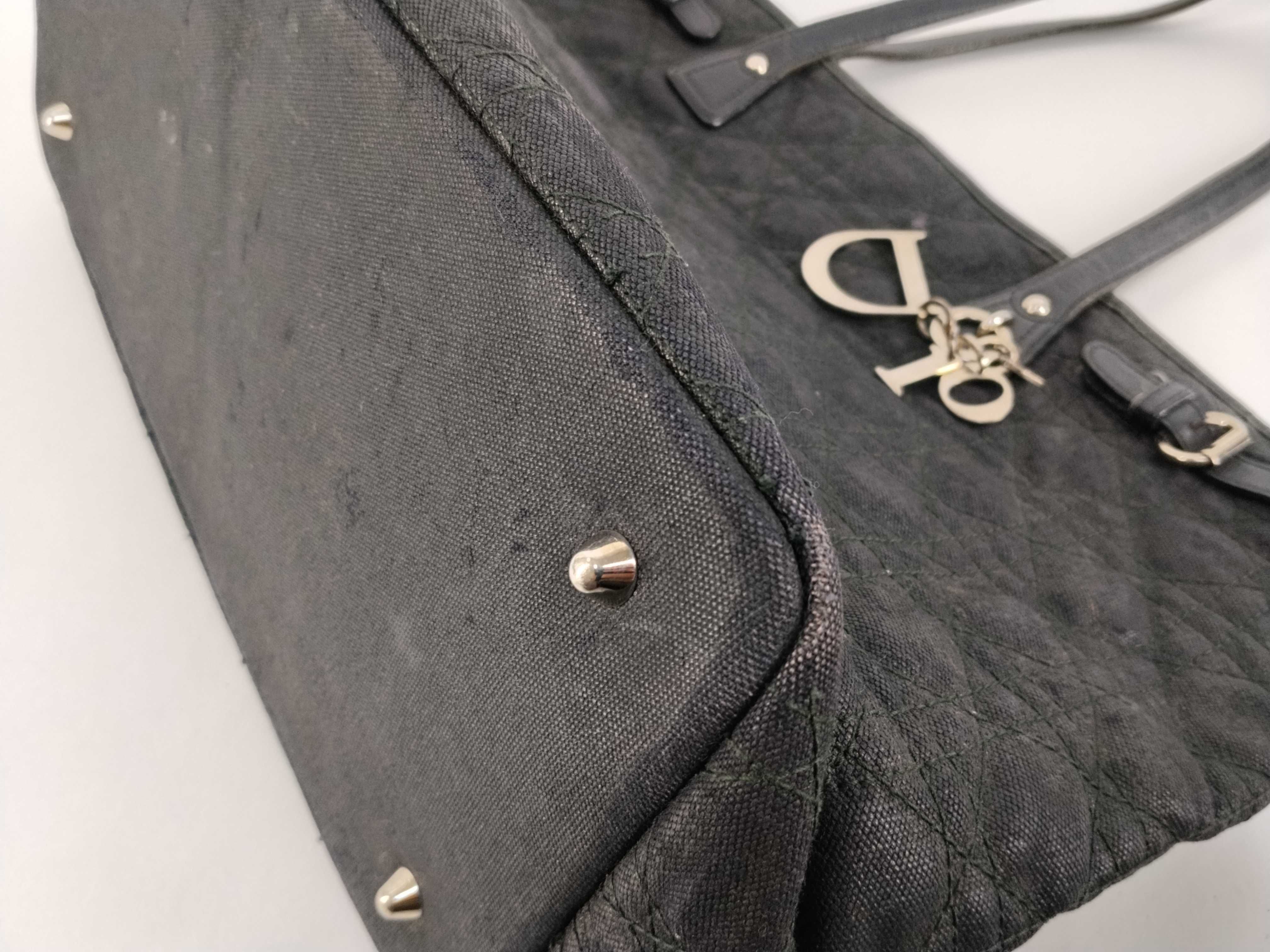 Panarea Cannage Black Tote Bag — view 6