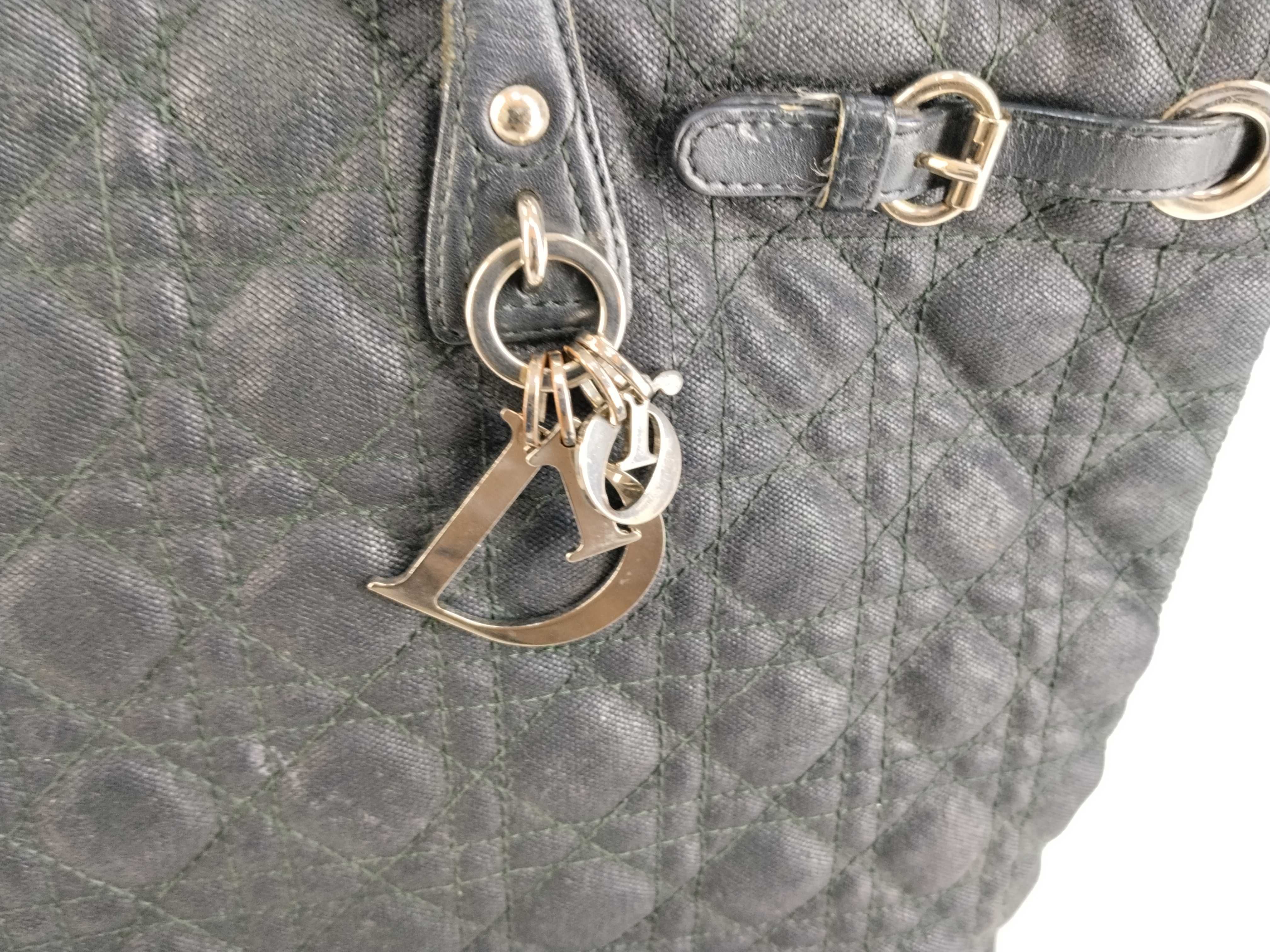 Panarea Cannage Black Tote Bag — view 8