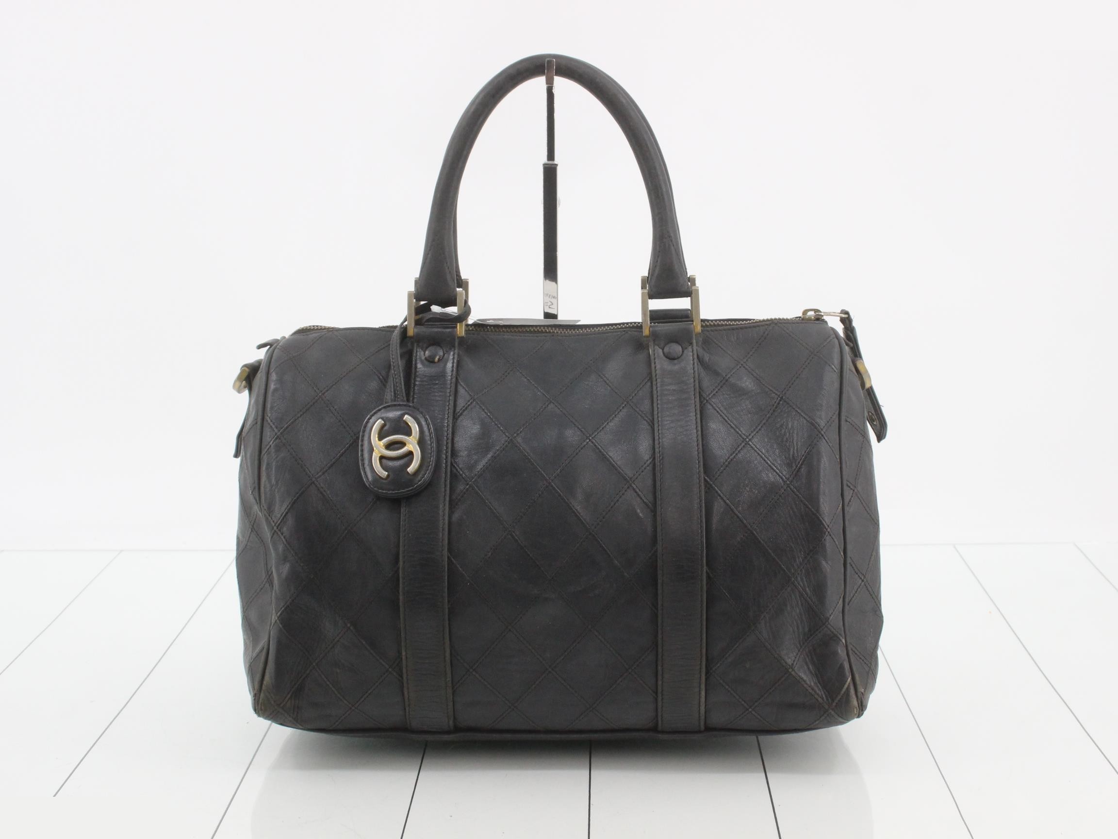 Bicolore Leather Handbag — view 2
