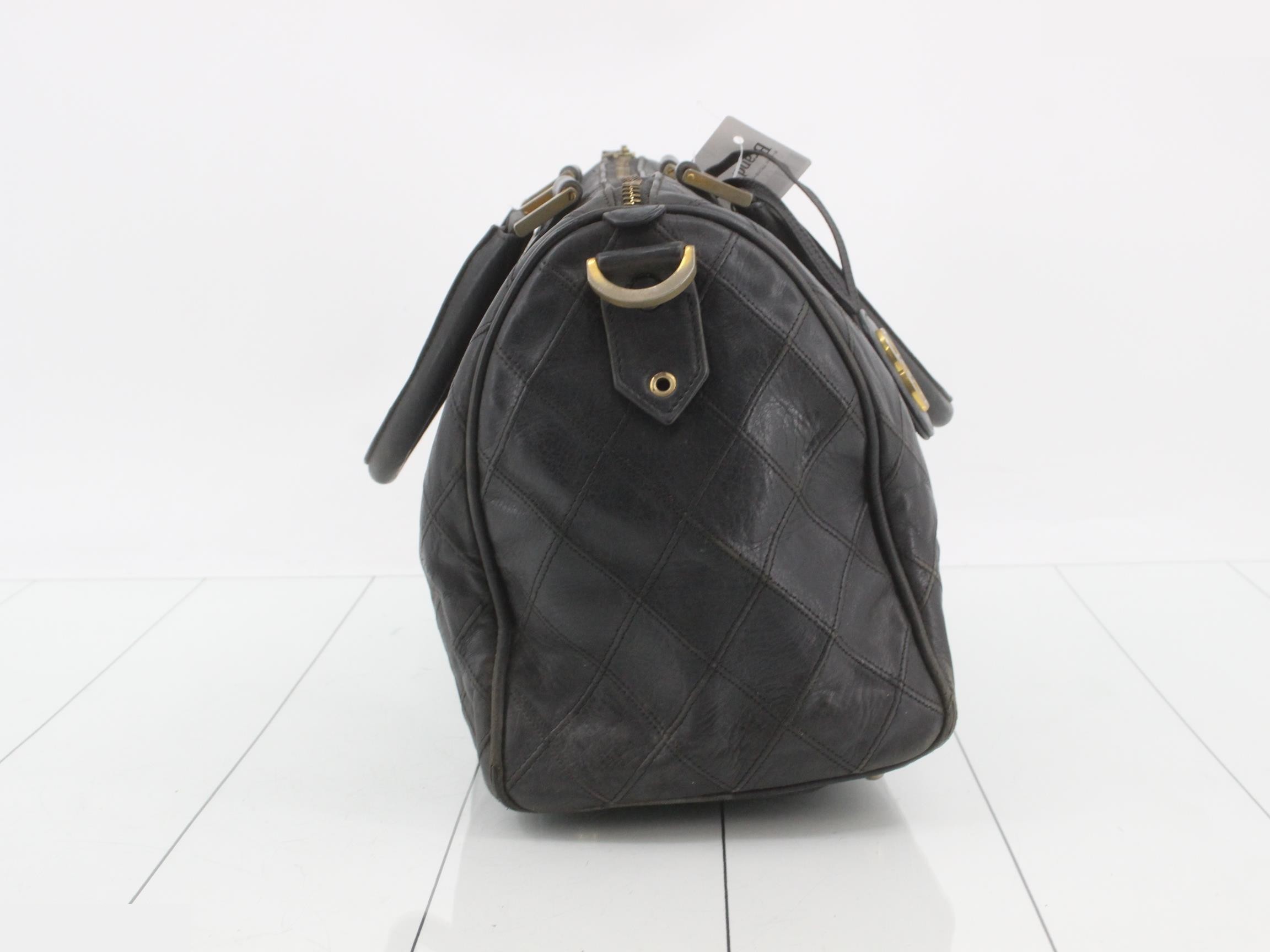 Bicolore Leather Handbag — view 3