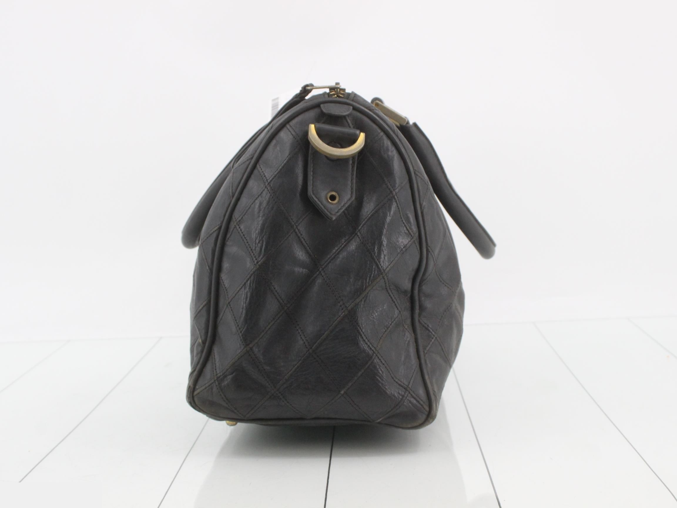 Bicolore Leather Handbag — view 4