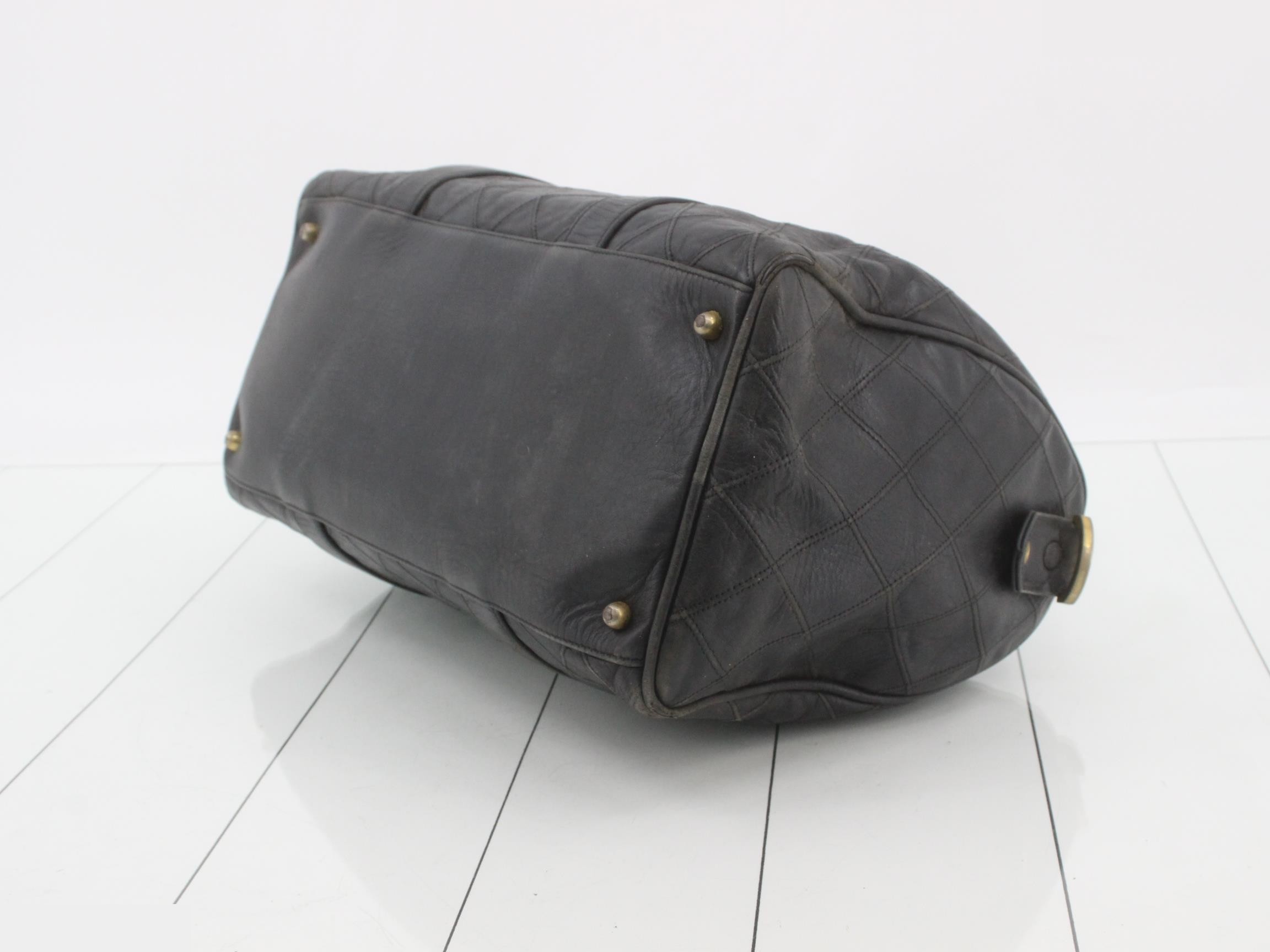 Bicolore Leather Handbag — view 6