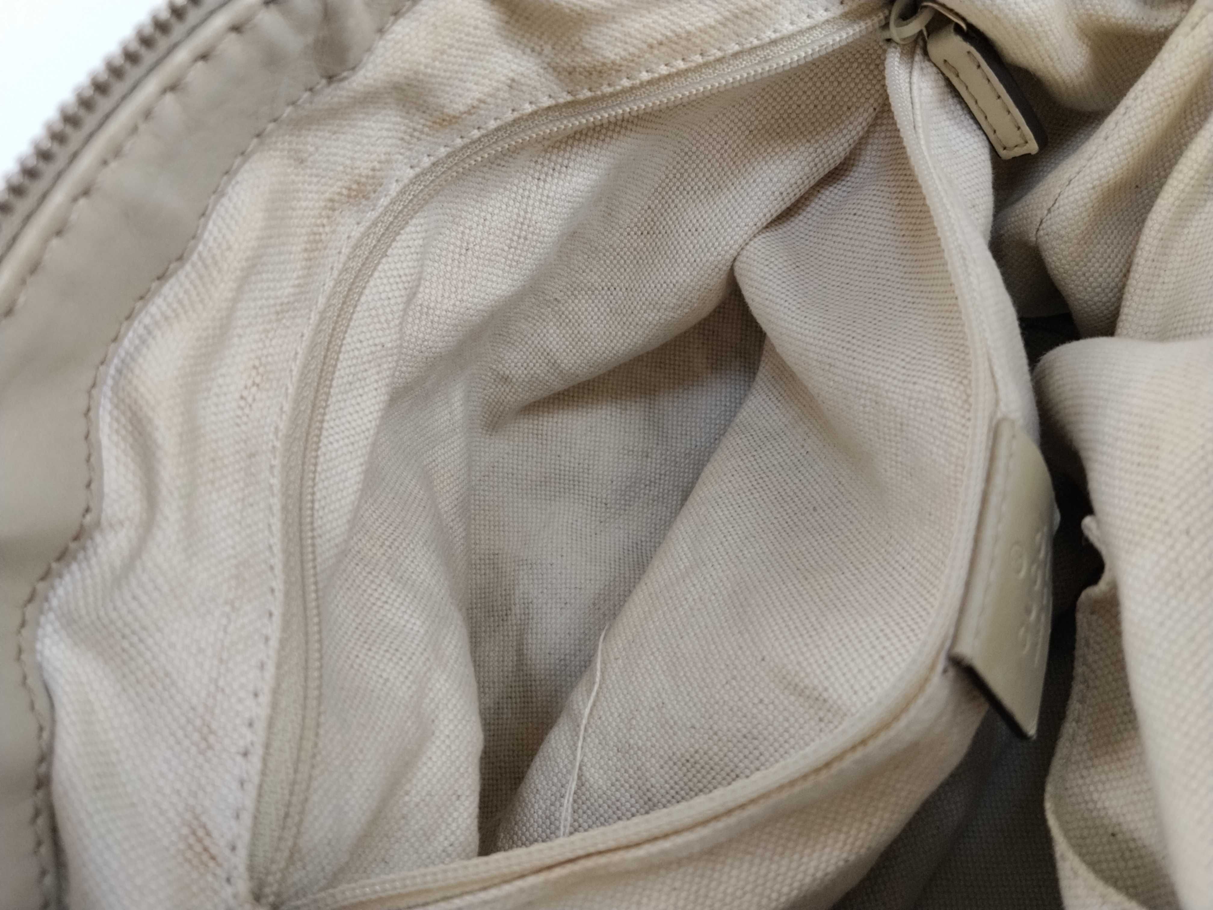 GG Canvas Sukey 2-Way Handbag, Beige x White, 247902 (Handbag) — view 14