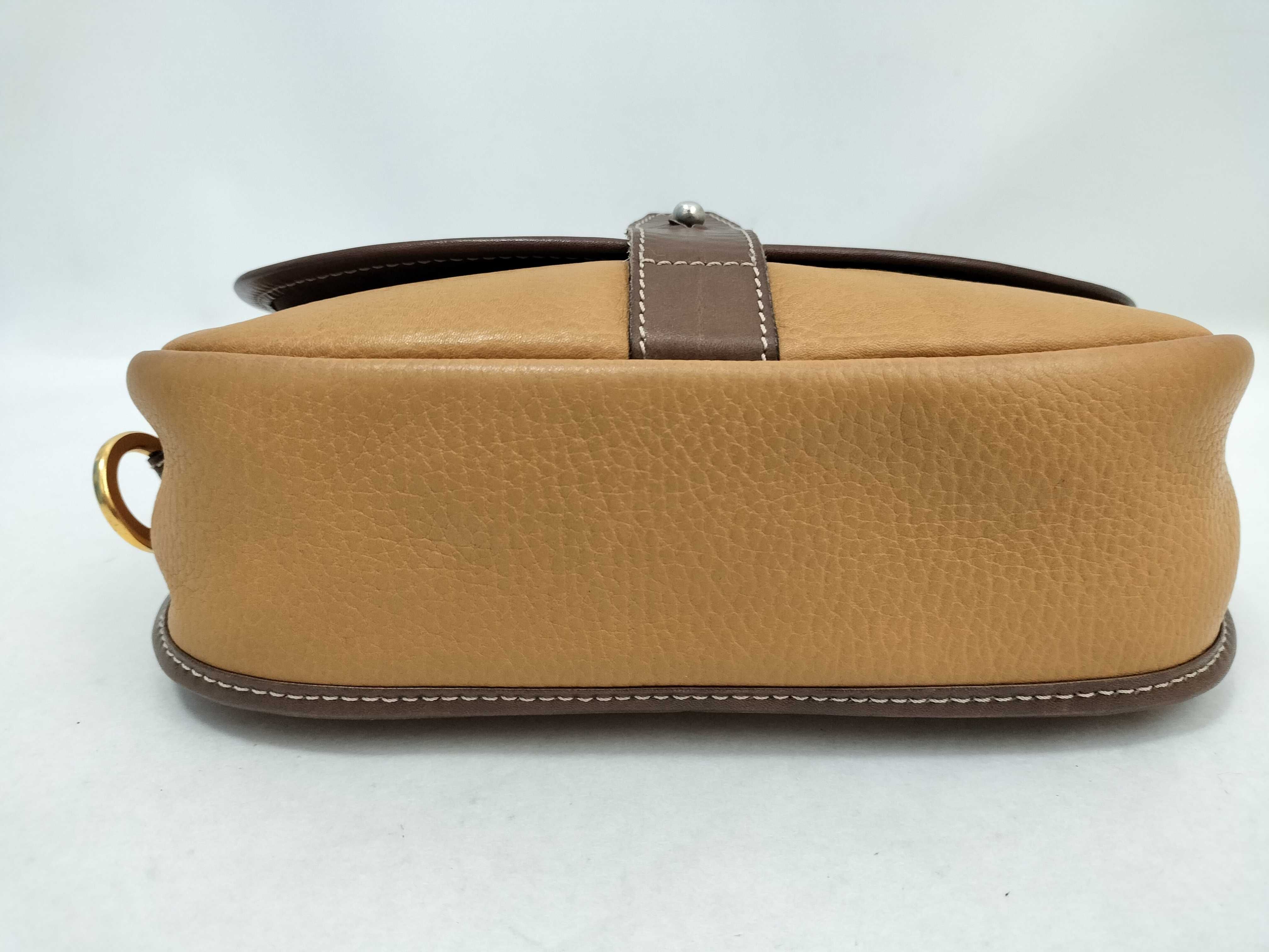 (Loewe) Shoulder Bag, Mustard Yellow, Anagram Shoulder Bag — view 7