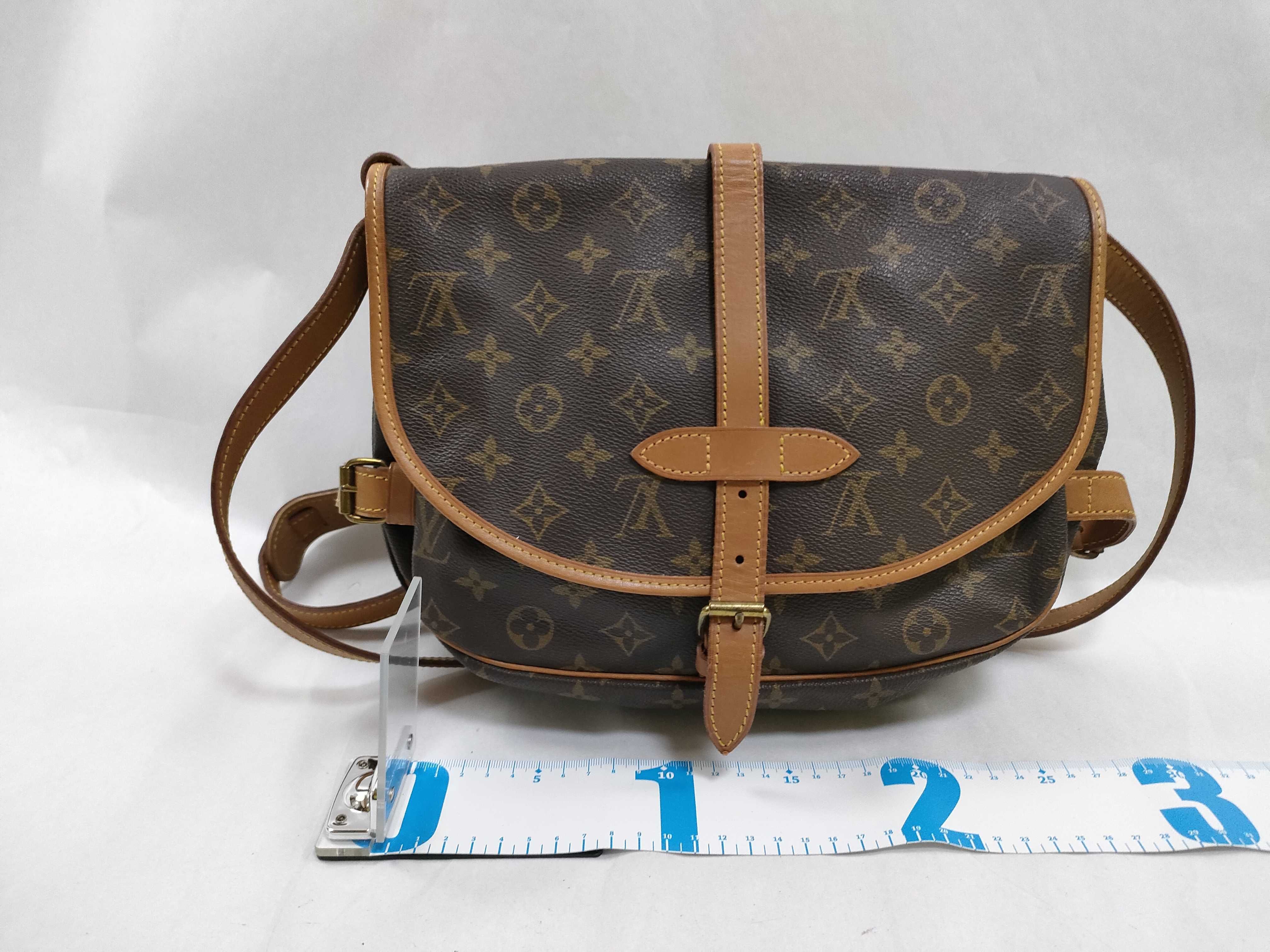 Monogram M42256 Saumur 30 AR1902 Shoulder Bag — view 2