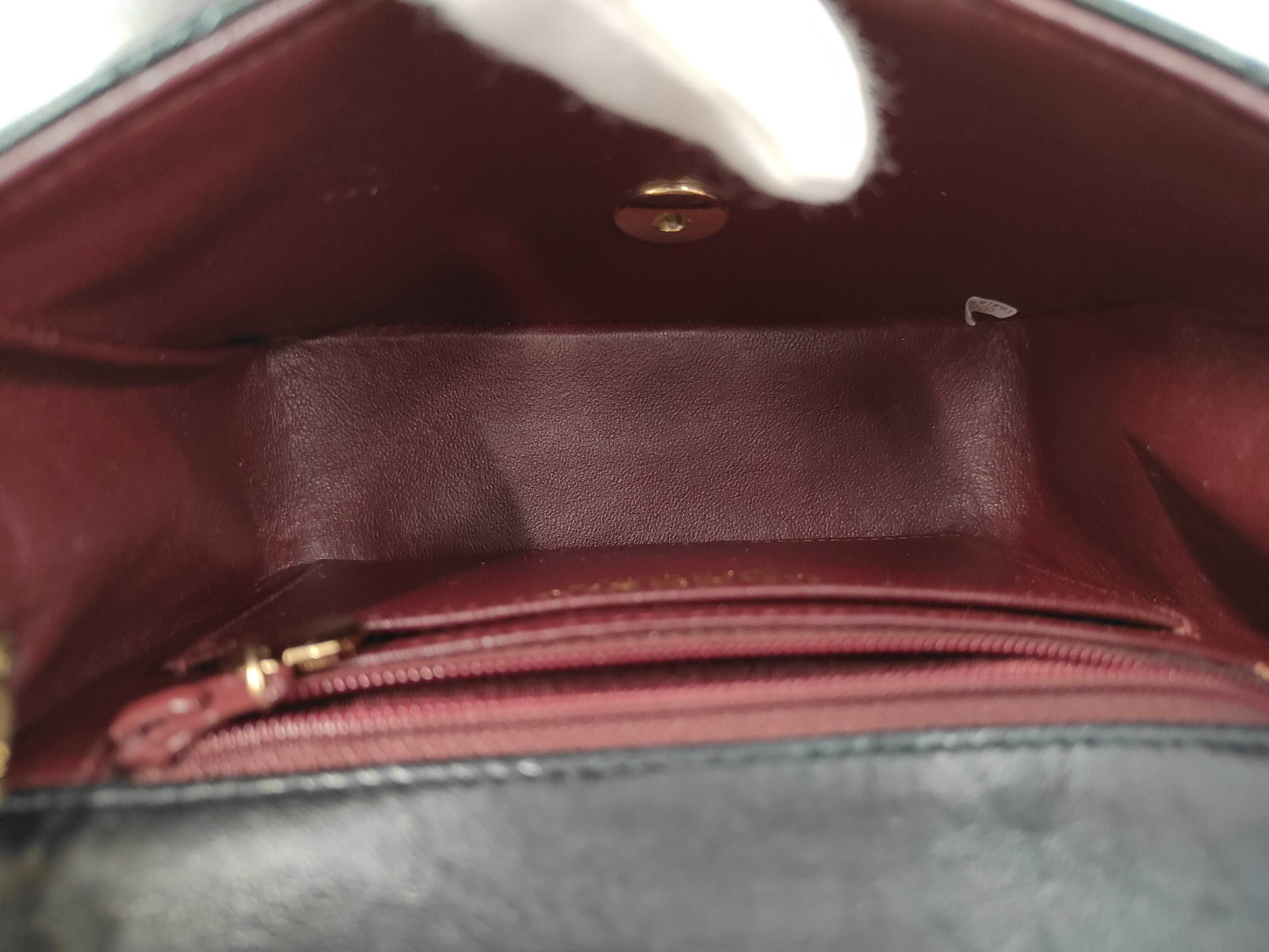 Mini Matelassé Lambskin Chain Shoulder Bag (Serial No. 15) — view 8