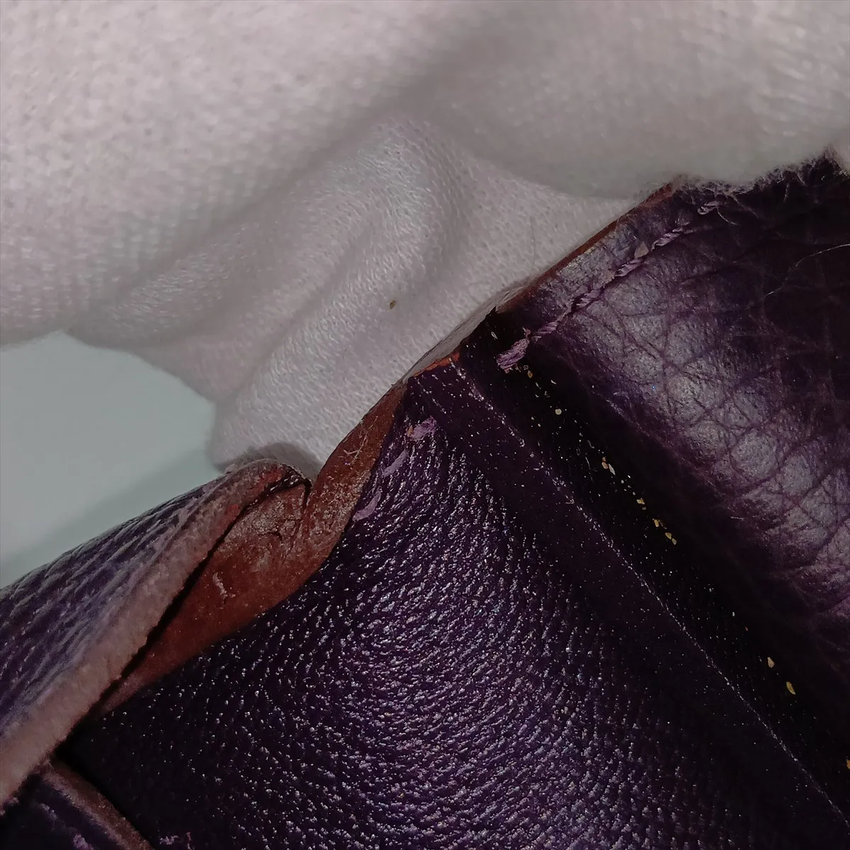 [Individually packaged] Hermes Birkin 30 Letournée Togo Raisin Gold Hardware R: 2014 — view 14