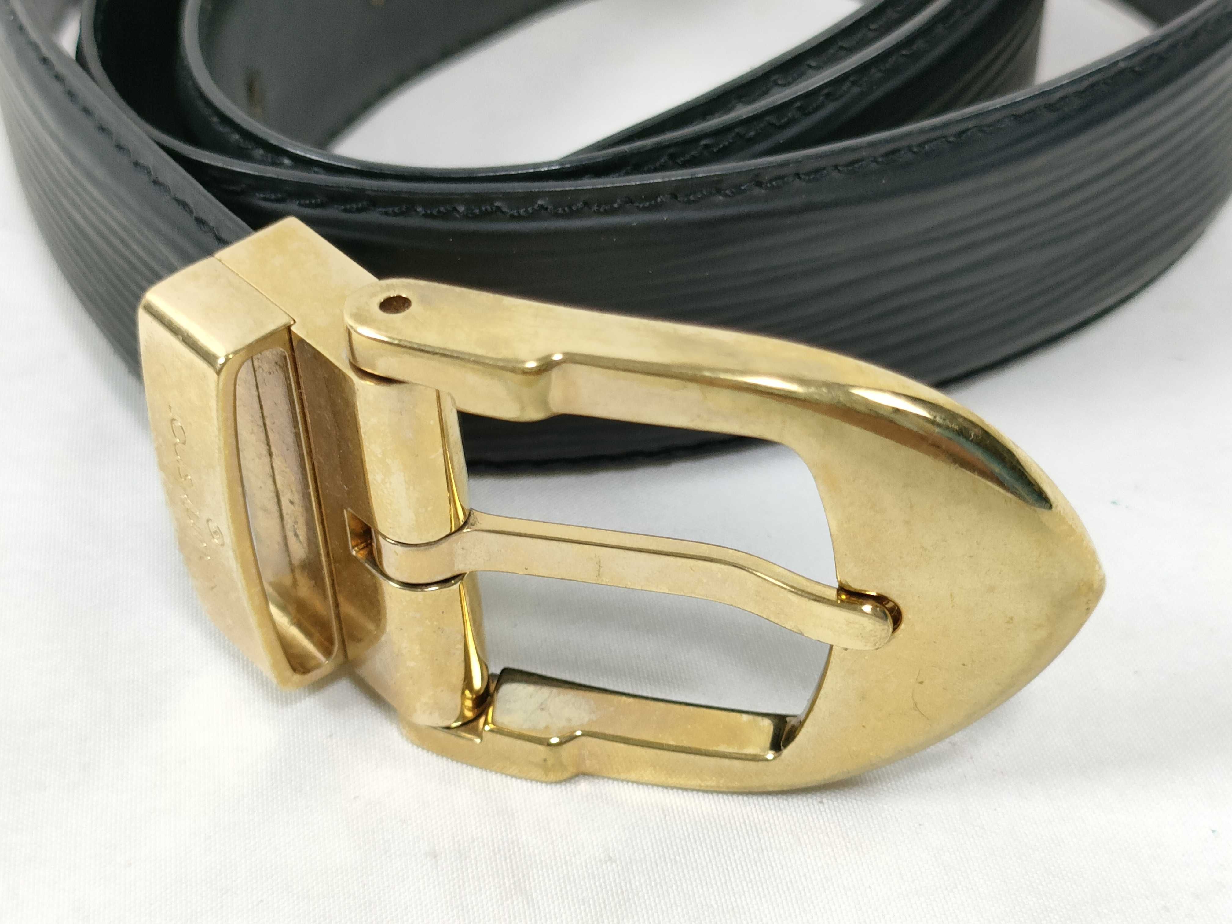 Belt Ceinture Epi Black Belt — view 2