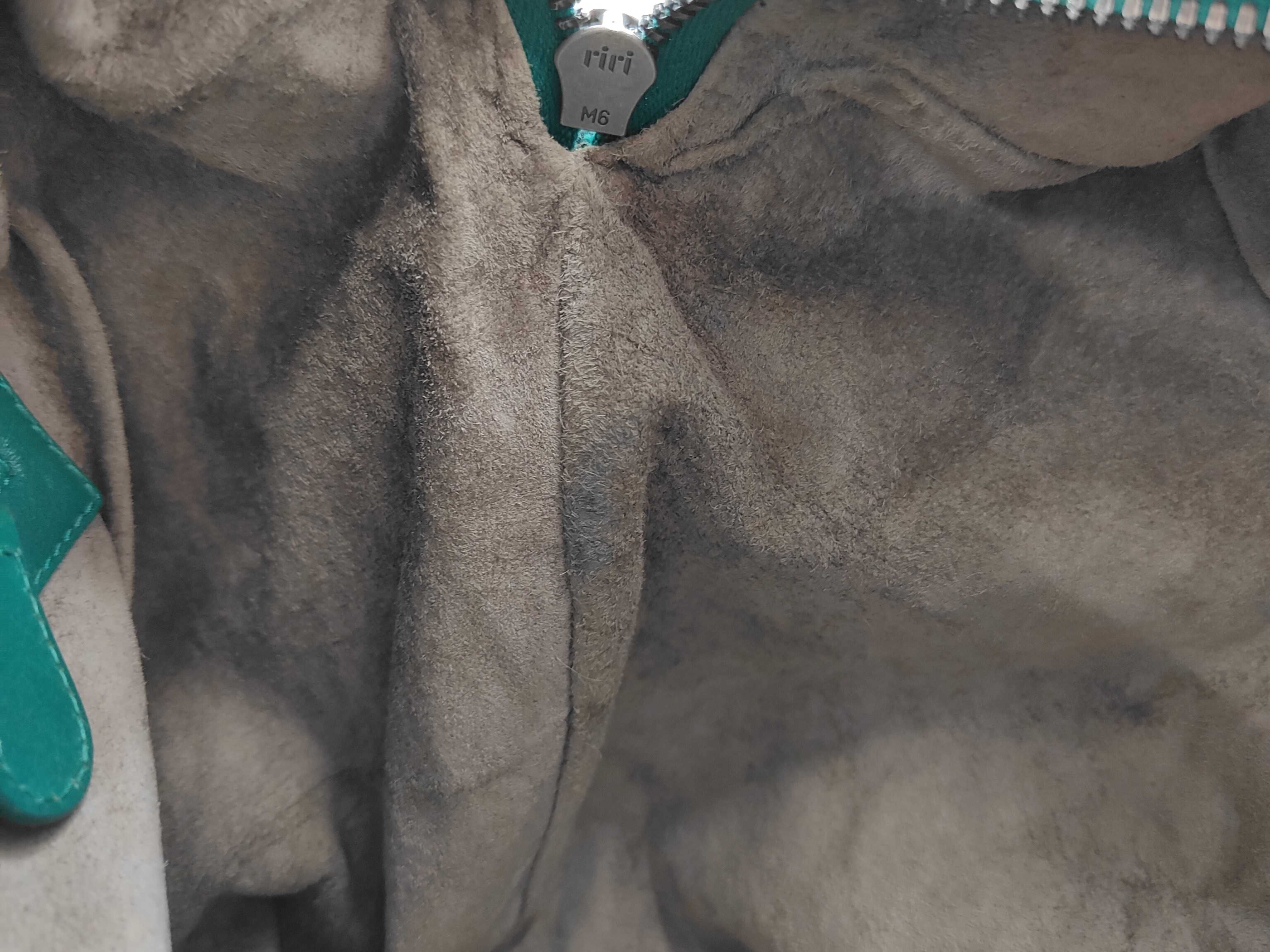 Leather Green Boston Bag — view 13