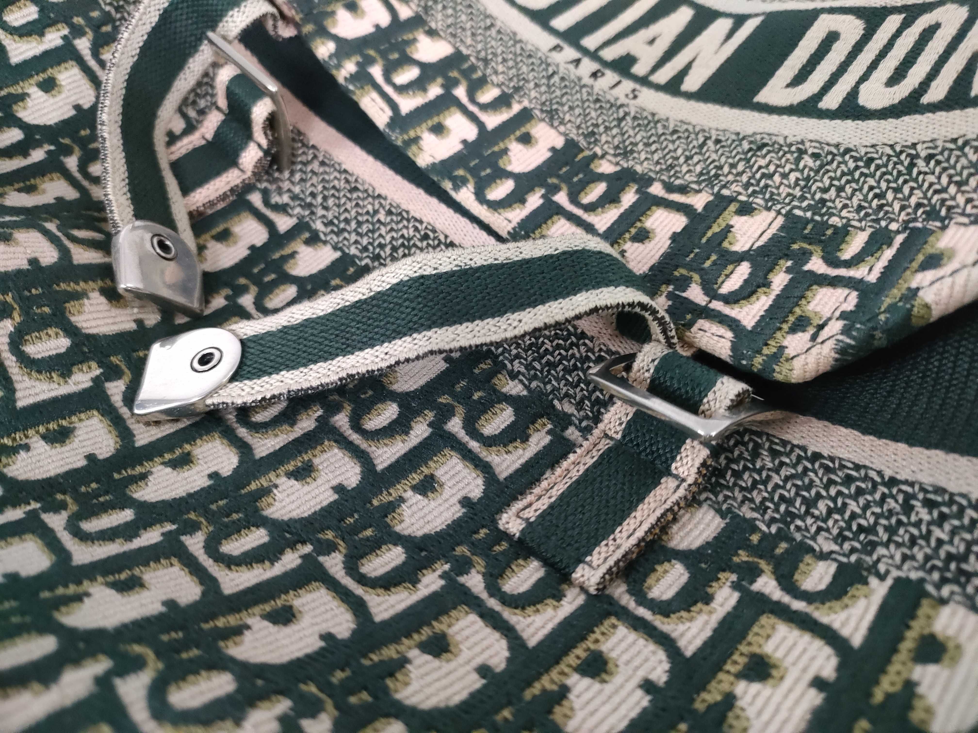 Trotter Dior Camp Bag Green Shoulder Bag — view 12