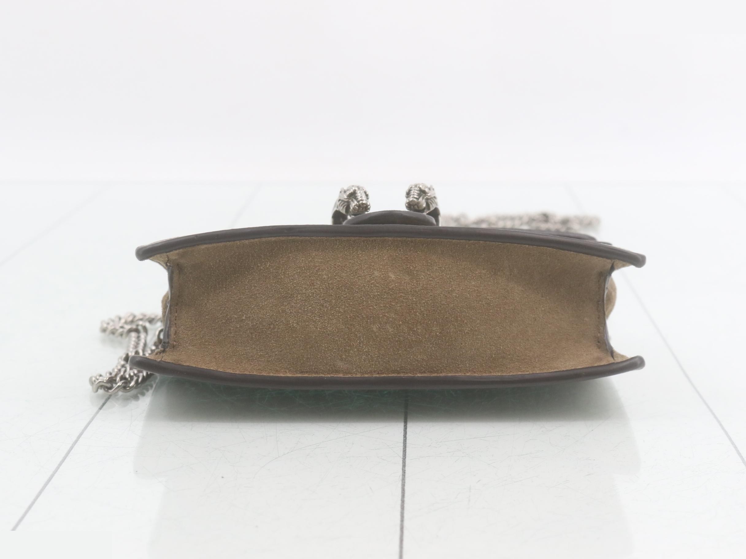Dionysus GG Supreme Chain Shoulder Bag — view 3