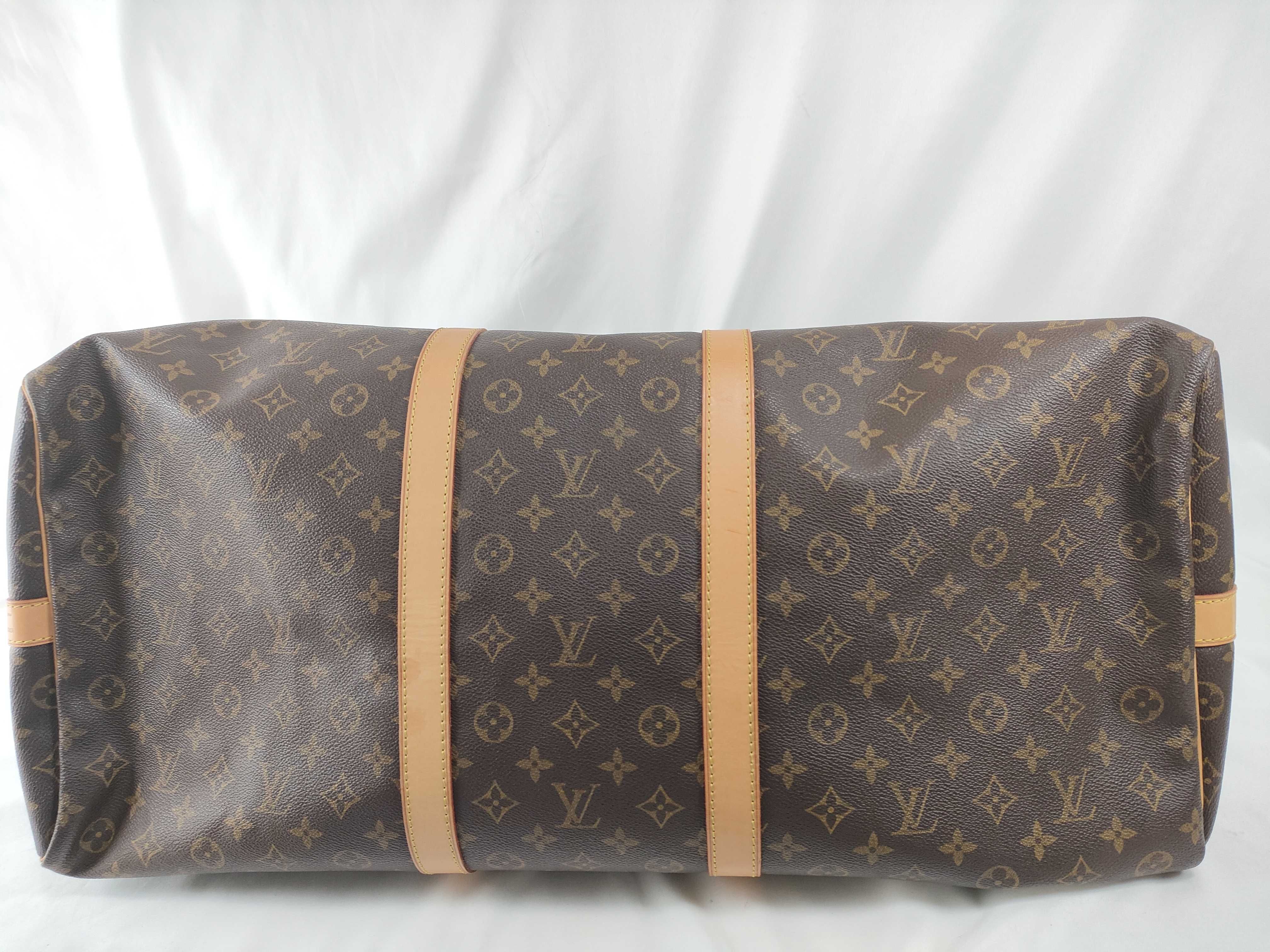 Monogram Keepall Bandoulielle 60 Monogram Louis Vuitton Boston Bag — view 9