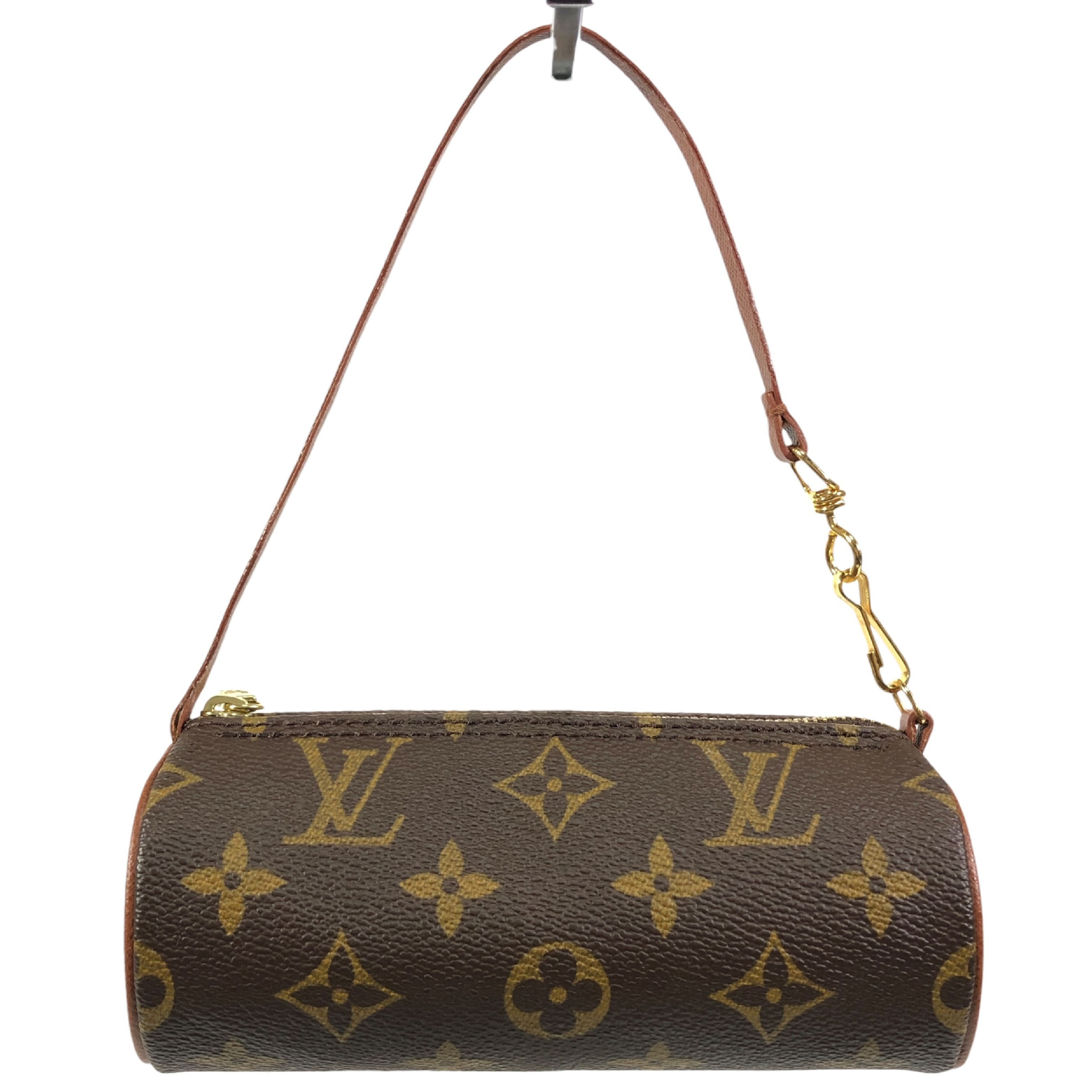 Monogram Papillon Handbag Attached Pouch (Old Model) - A small accessory pouch/cosmetic pouch made in France.