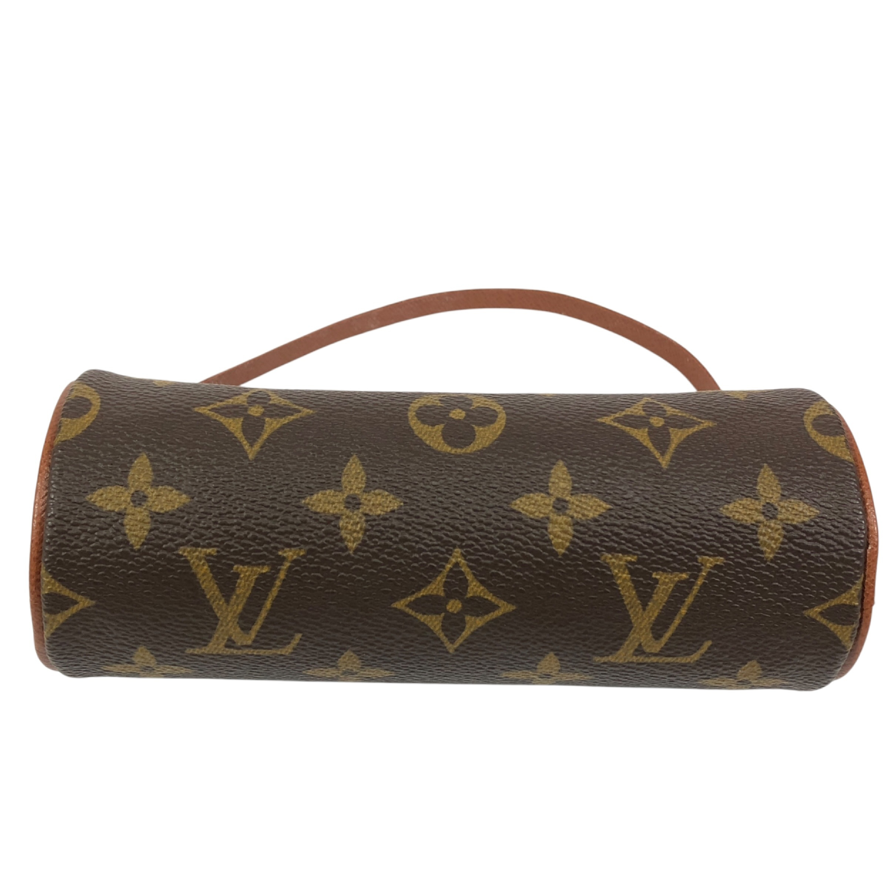 Monogram Papillon Handbag Attached Pouch (Old Model) - A small accessory pouch/cosmetic pouch made in France. — view 3
