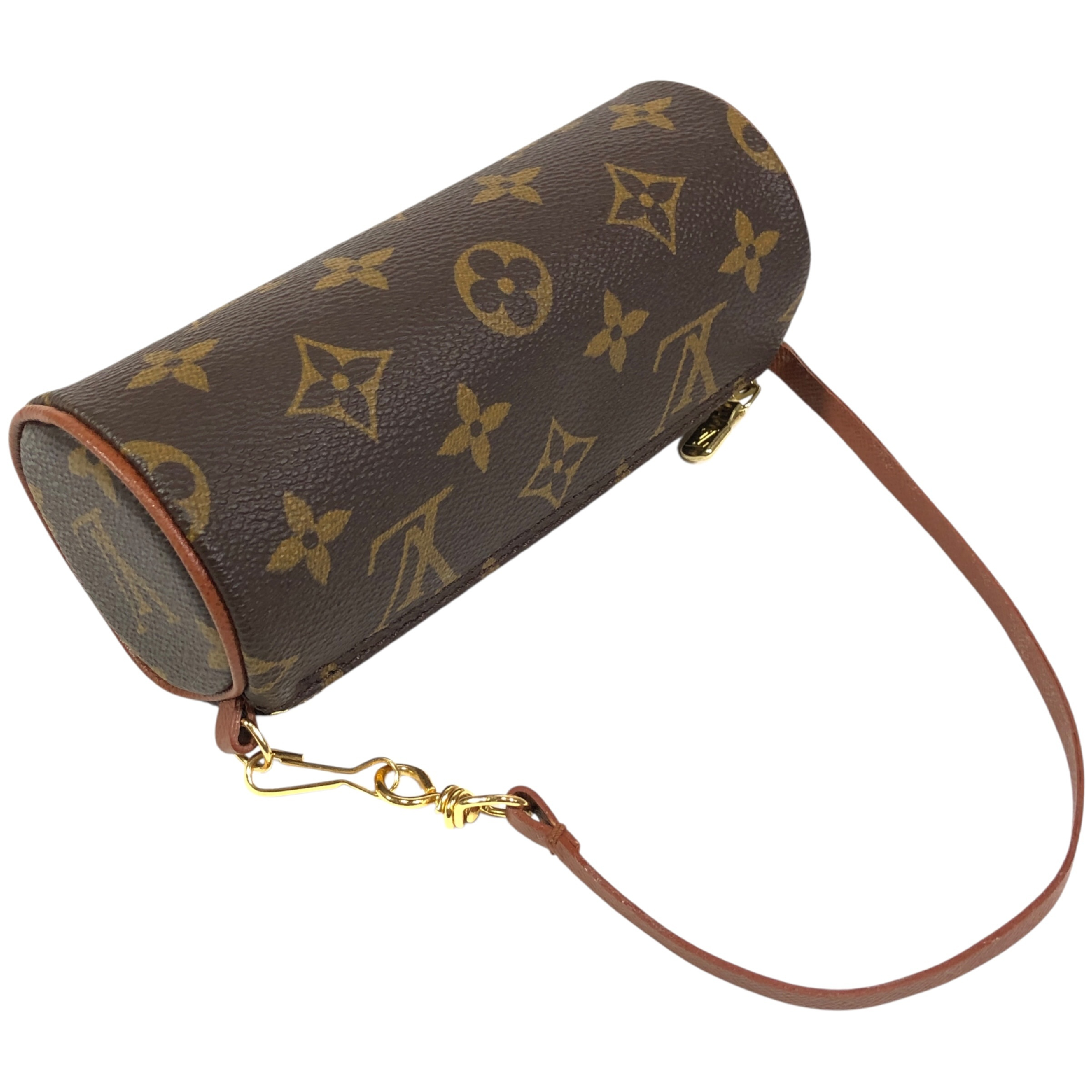 Monogram Papillon Handbag Attached Pouch (Old Model) - A small accessory pouch/cosmetic pouch made in France. — view 5