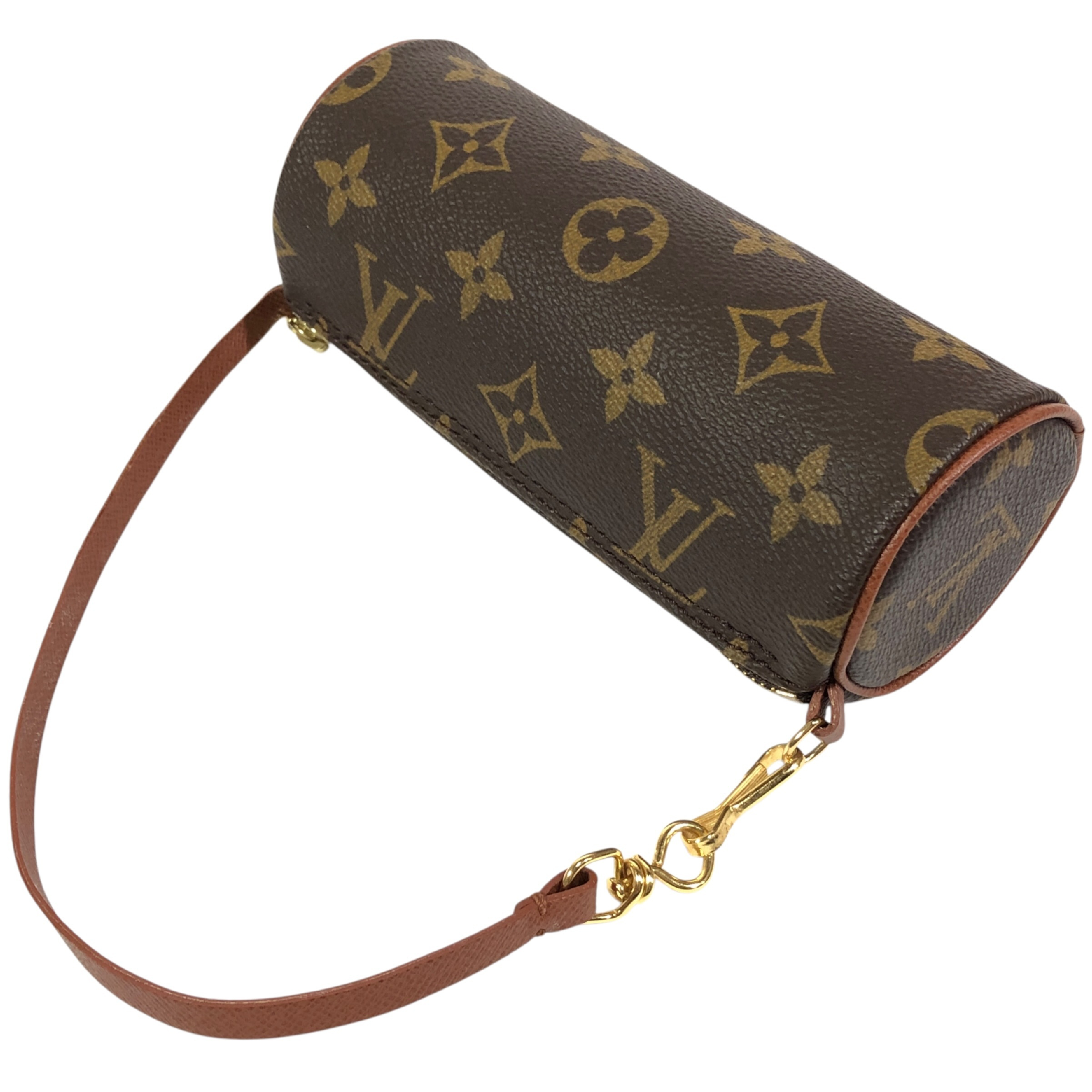 Monogram Papillon Handbag Attached Pouch (Old Model) - A small accessory pouch/cosmetic pouch made in France. — view 7