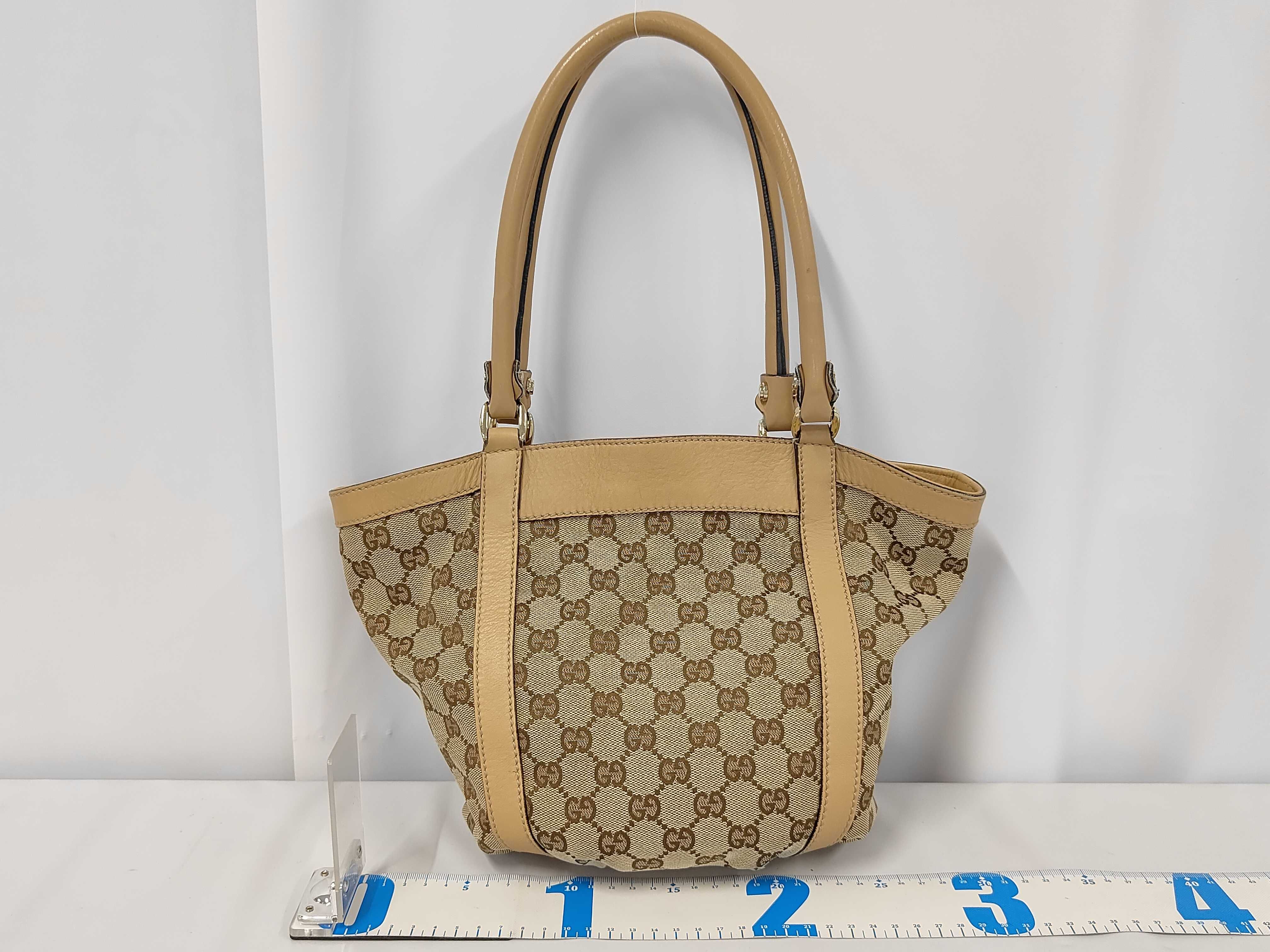 GG Canvas Tote Bag Handbag 211988 — view 2
