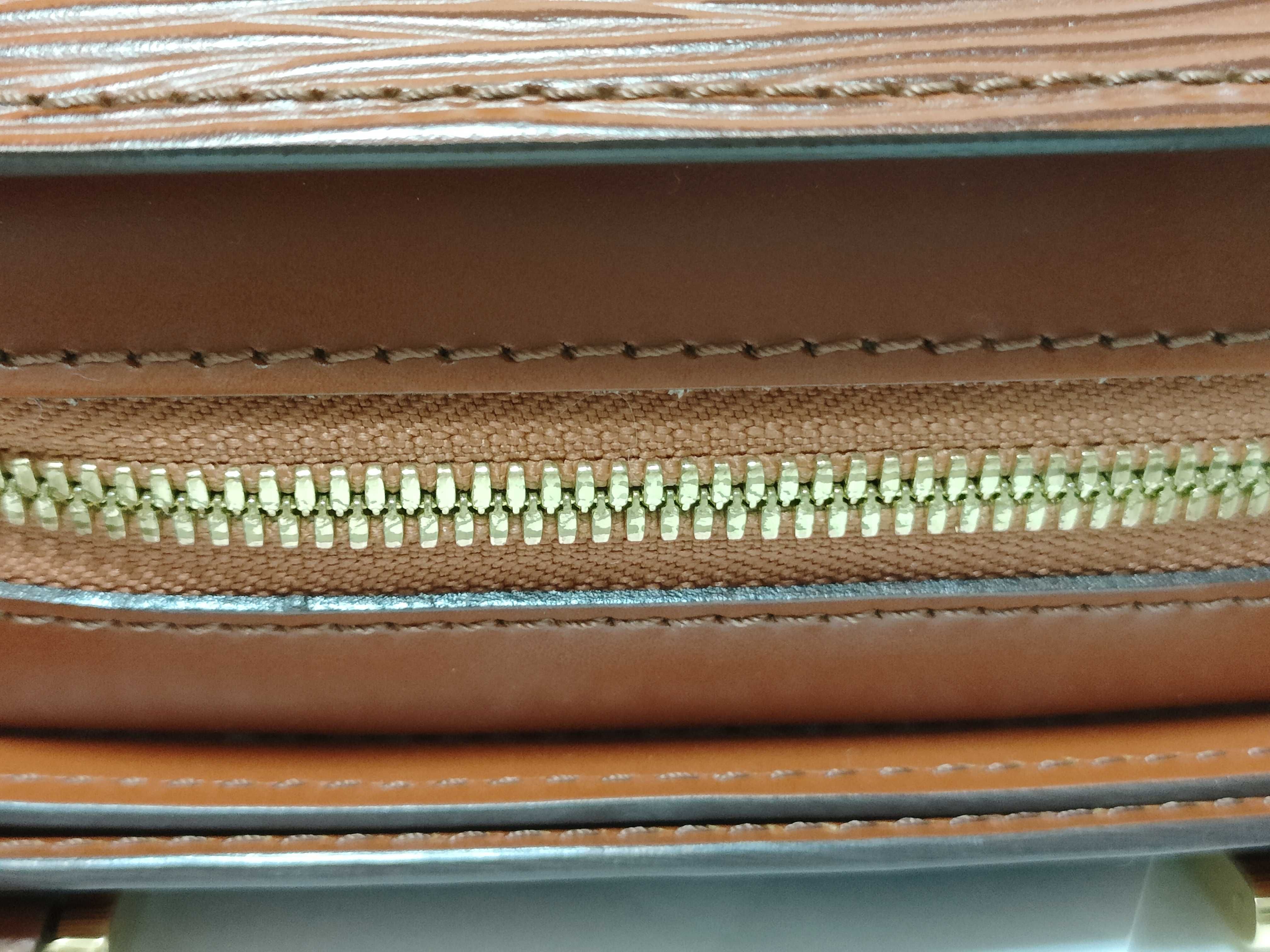 Epi Kenya Brown Epi Line Pont Neuf Handbag — view 6